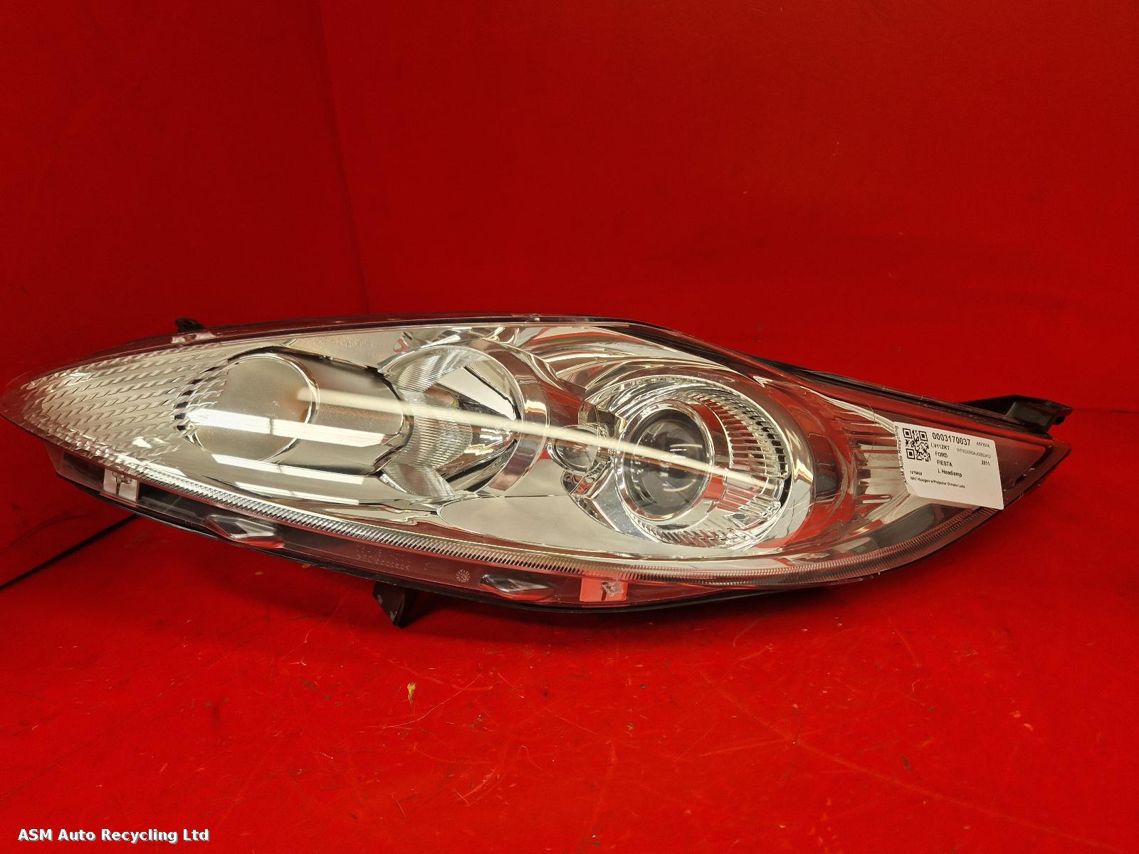 View Auto part L Headlamp Ford Fiesta 2011