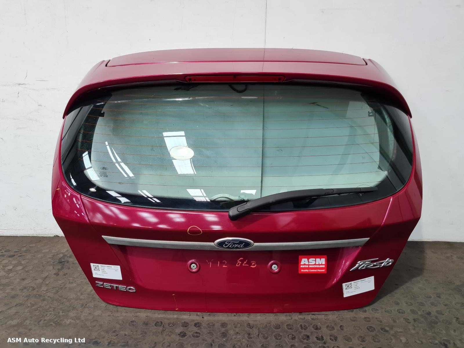 View Auto part Bootlid/Tailgate Ford Fiesta 2011