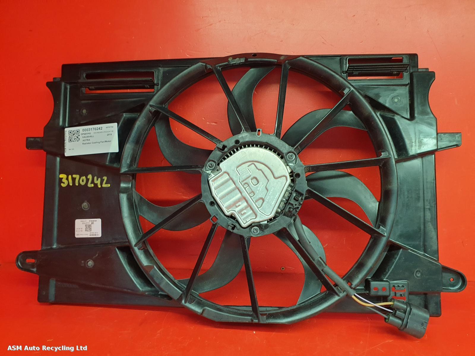 View Auto part Engine Cooling Motor Vauxhall Astra 2018