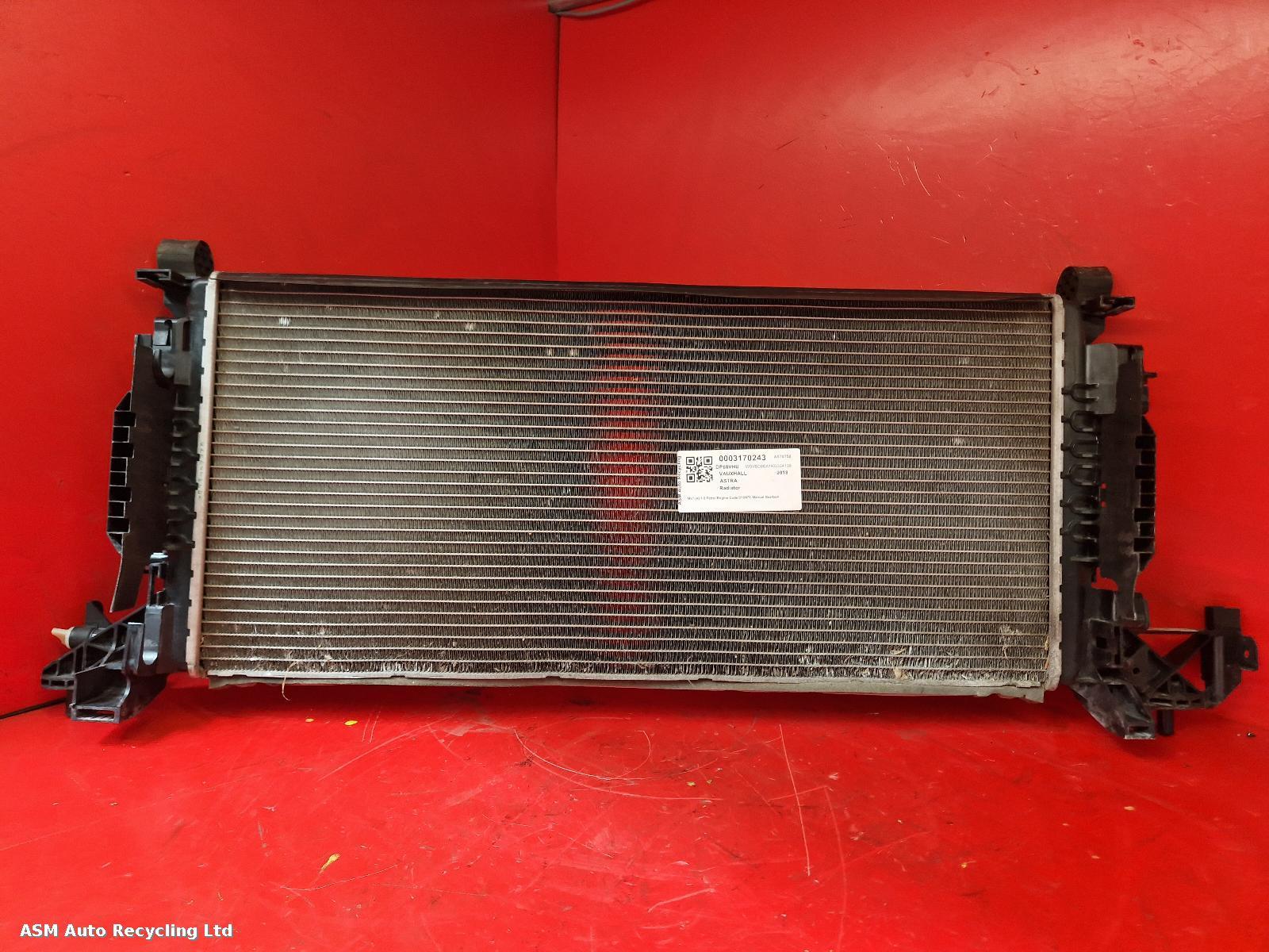 View Auto part Radiator Vauxhall Astra 2018