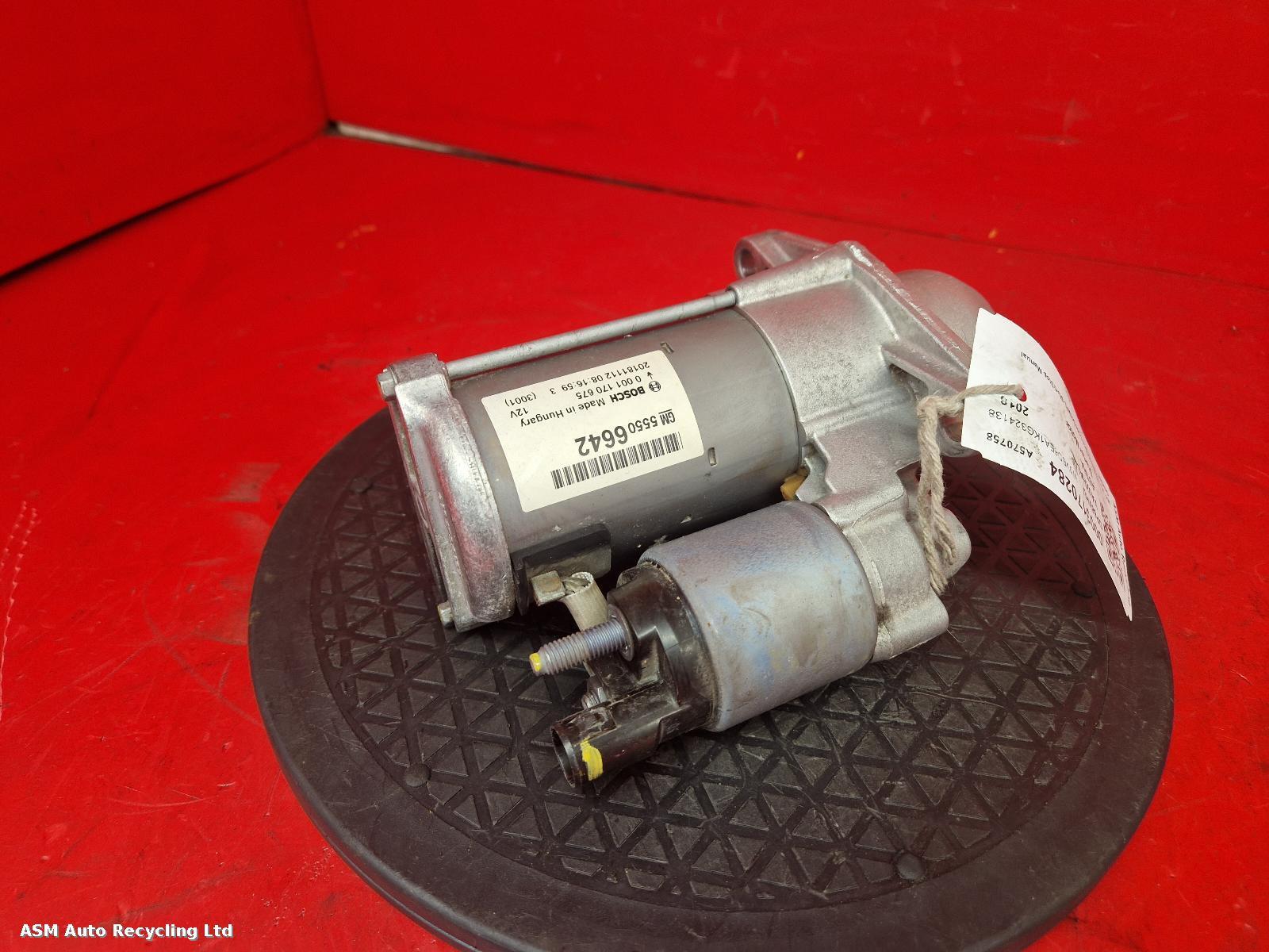 View Auto part Starter Motor Vauxhall Astra 2018