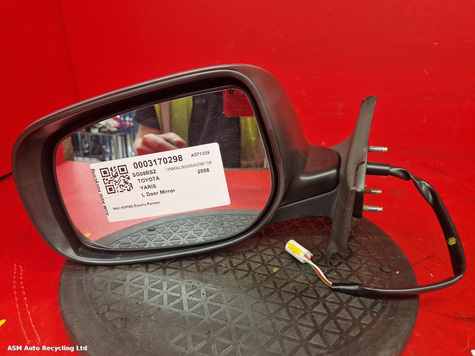View Auto part L Door Mirror Toyota Yaris 2008