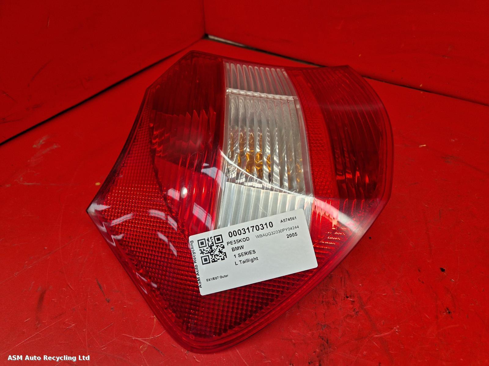 View Auto part L Taillight Bmw 1 Series 2005