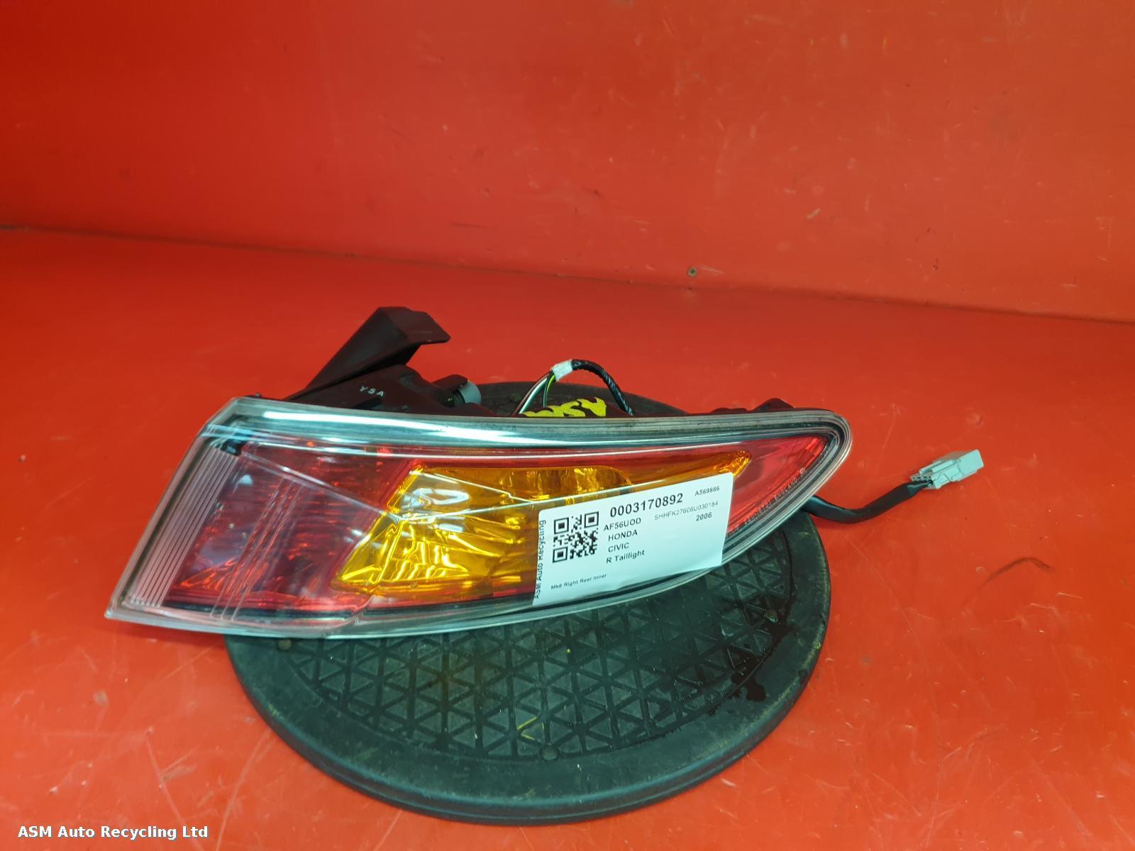 View Auto part R Taillight Honda Civic 2006
