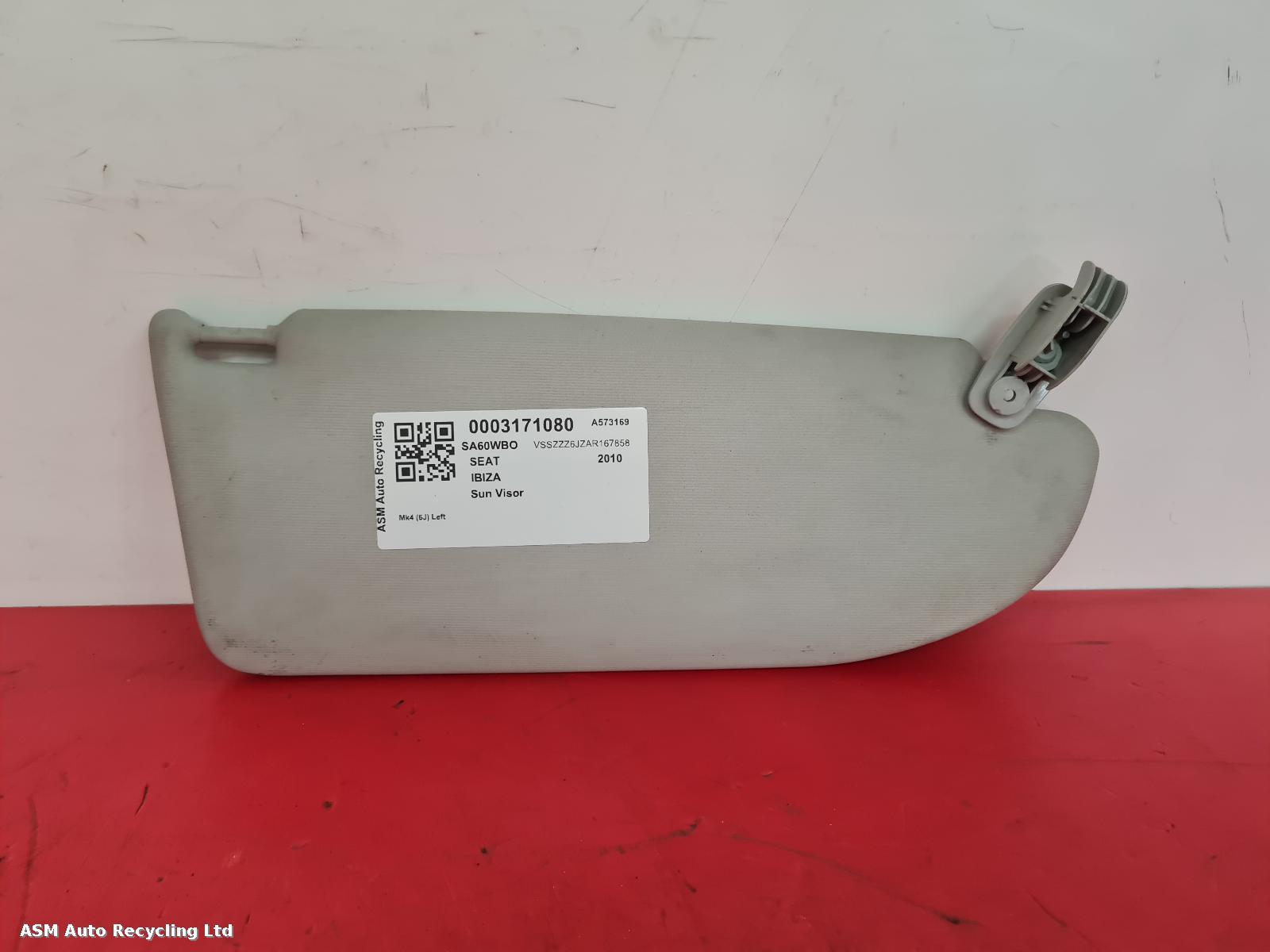 View Auto part Sun visor Seat Ibiza 2010