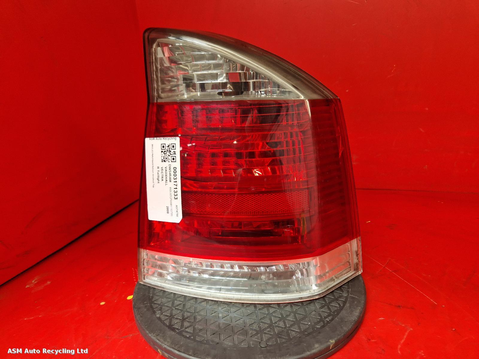 View Auto part R Taillight Vauxhall Vectra 2008
