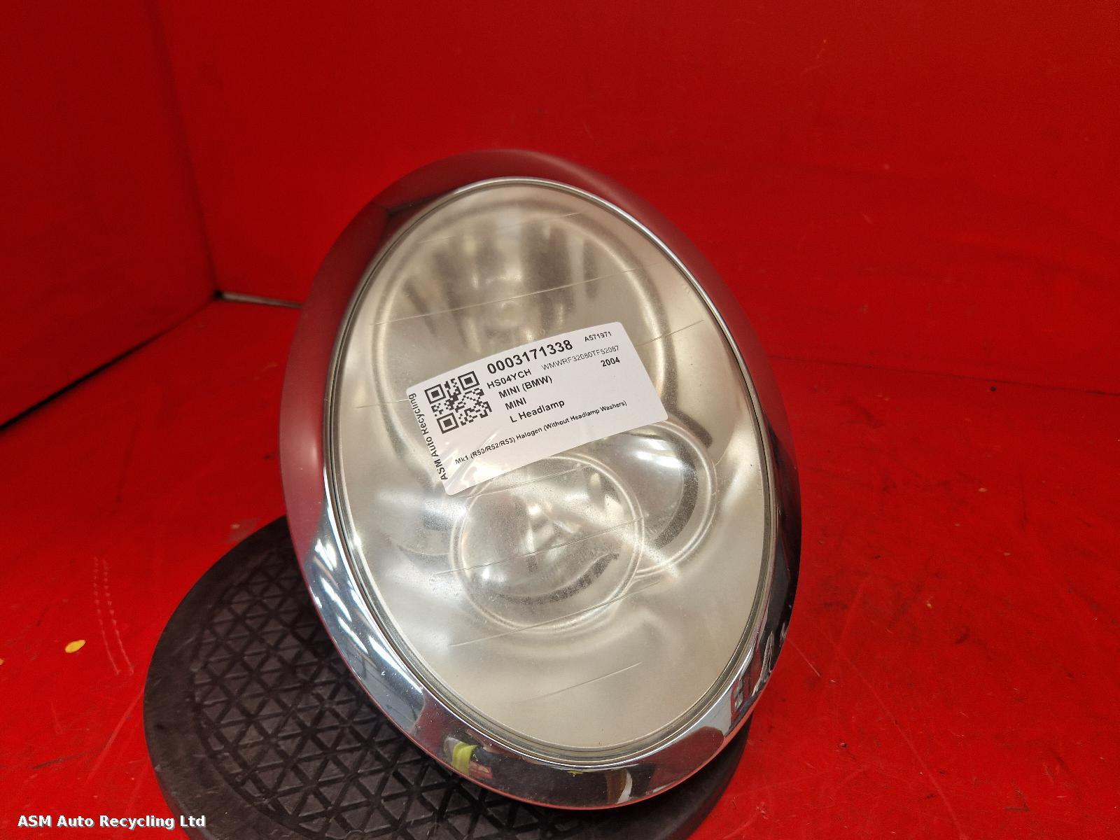 View Auto part L Headlamp Mini (bmw) Mini 2004
