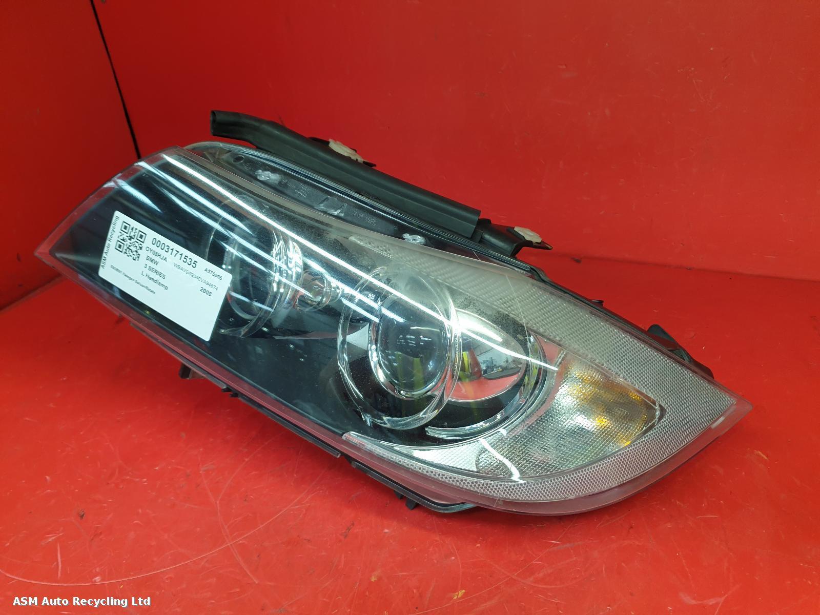View Auto part L Headlamp Bmw 3 Series 2008