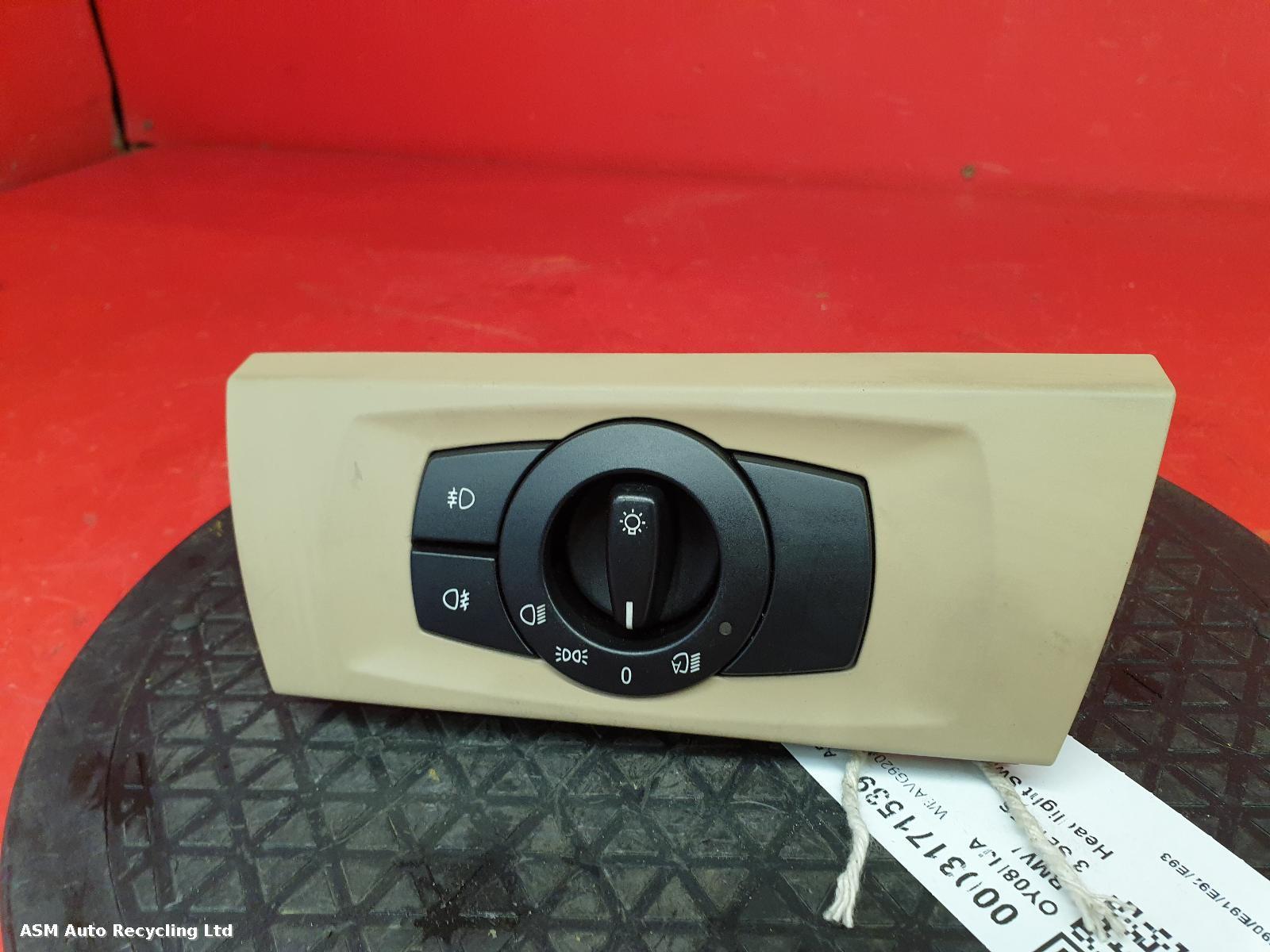 View Auto part Headlight Switch Bmw 3 Series 2008