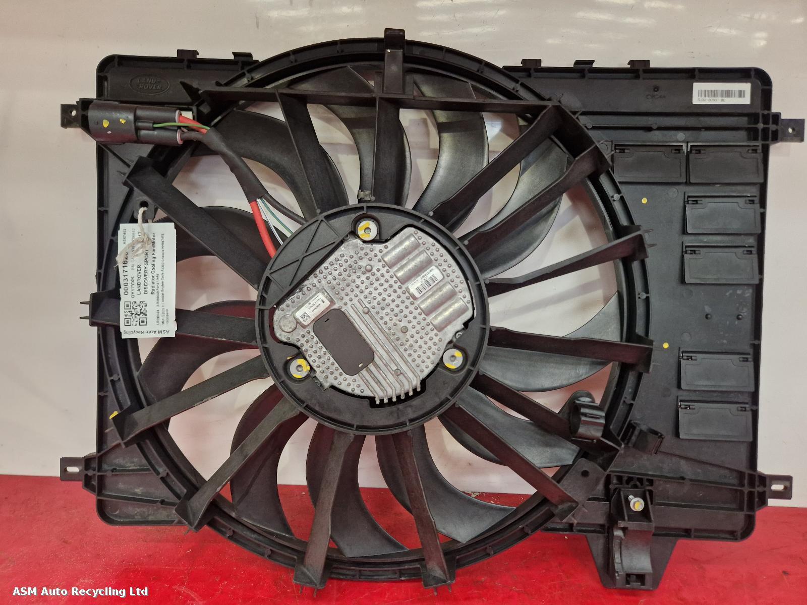 View Auto part Engine Cooling Motor Land Rover Discovery Sport 2017