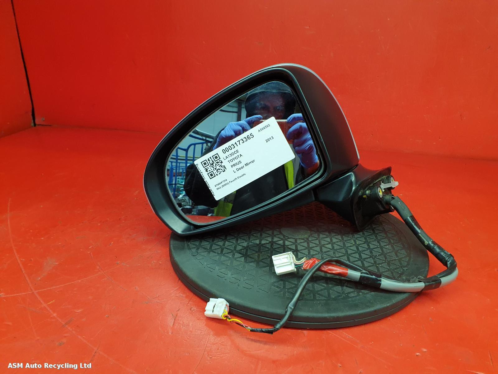 View Auto part L Door Mirror Toyota Prius 2013