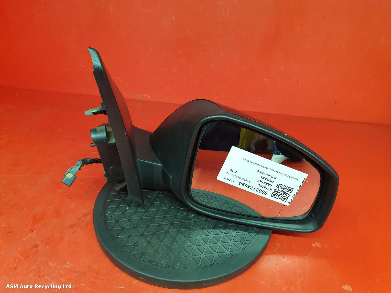 View Auto part R Door Mirror Renault Megane 2010