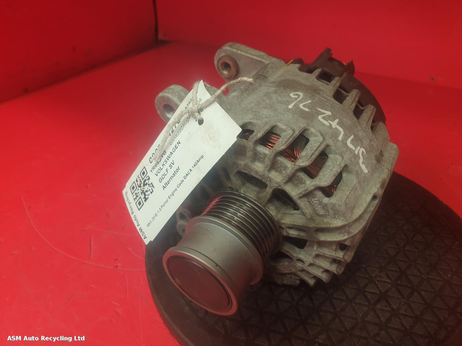 View Auto part Alternator Volkswagen Golf Sv 2018