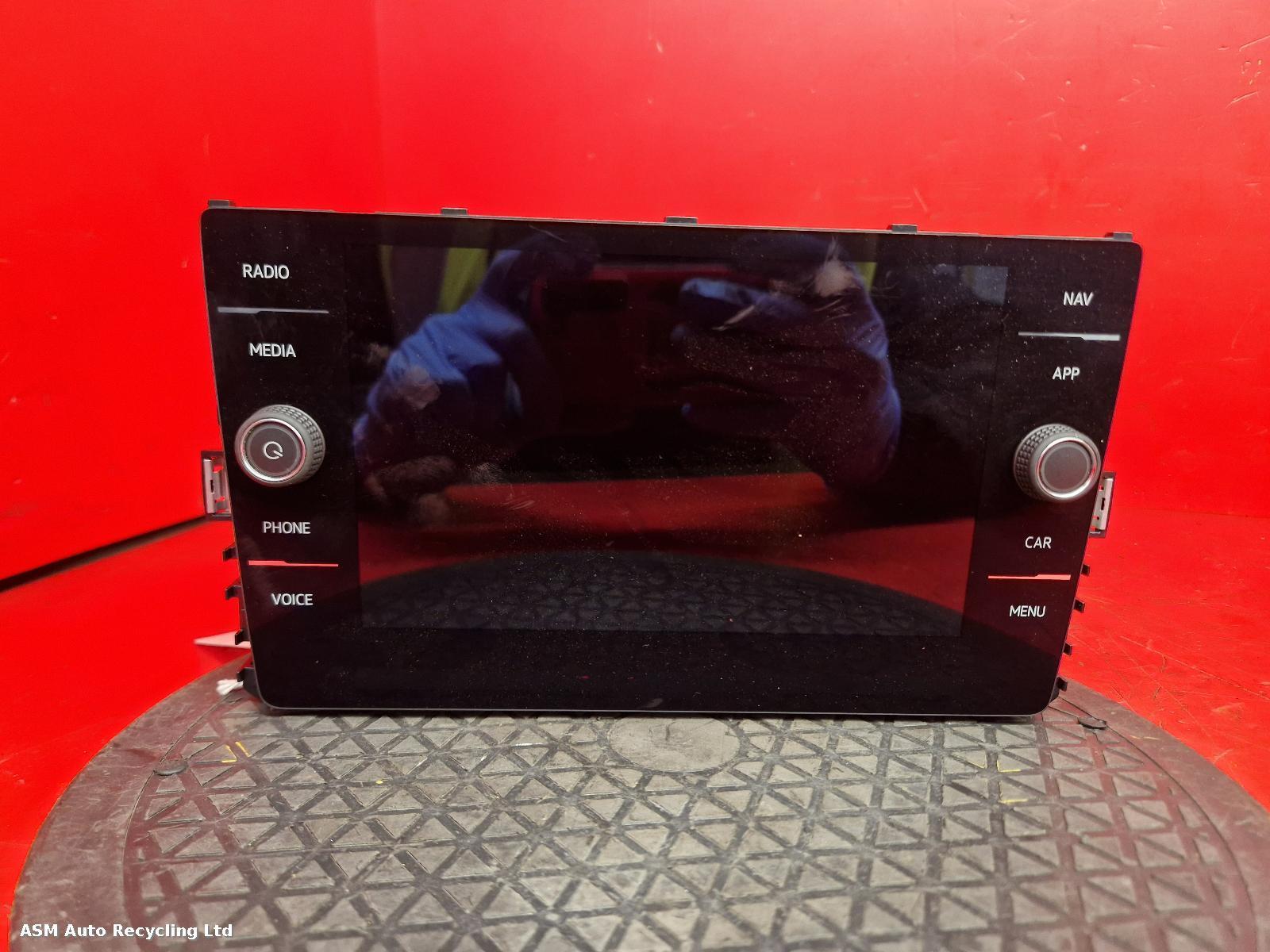 View Auto part Radio Display Volkswagen Golf Sv 2018