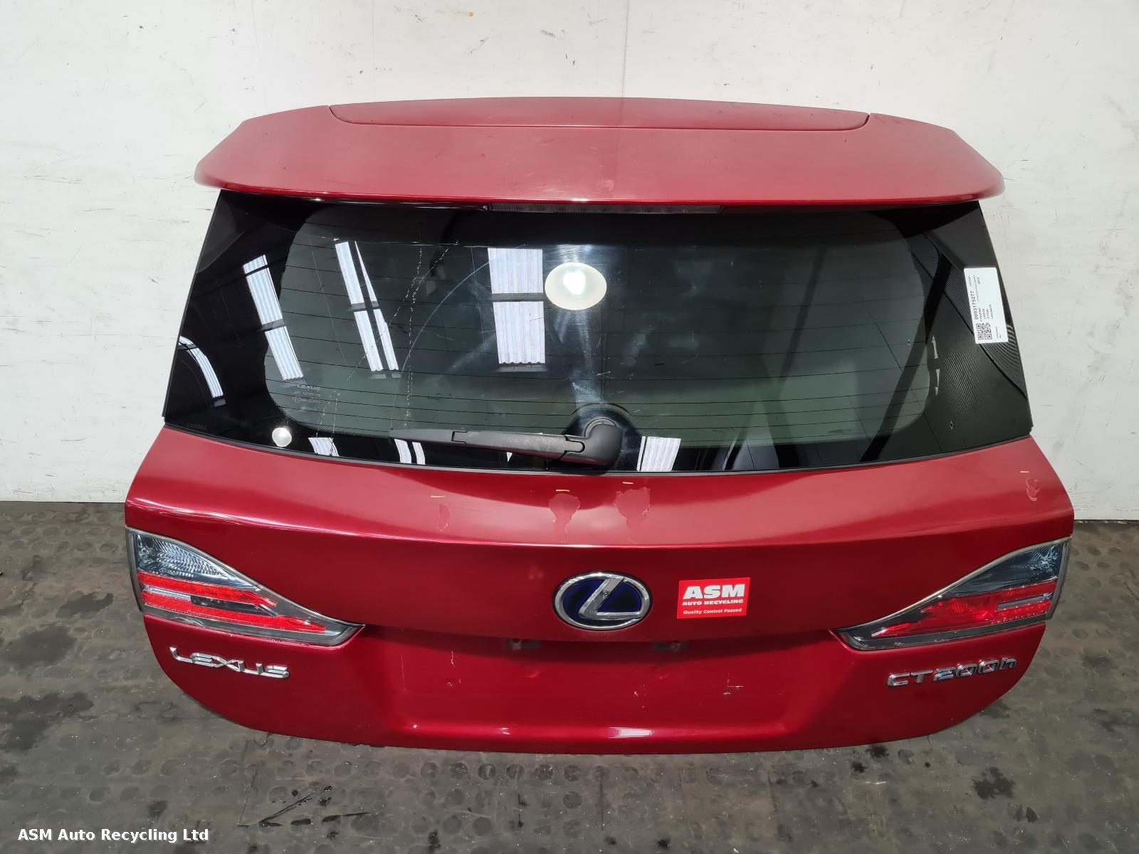 View Auto part Bootlid/Tailgate Lexus Ct200 2012