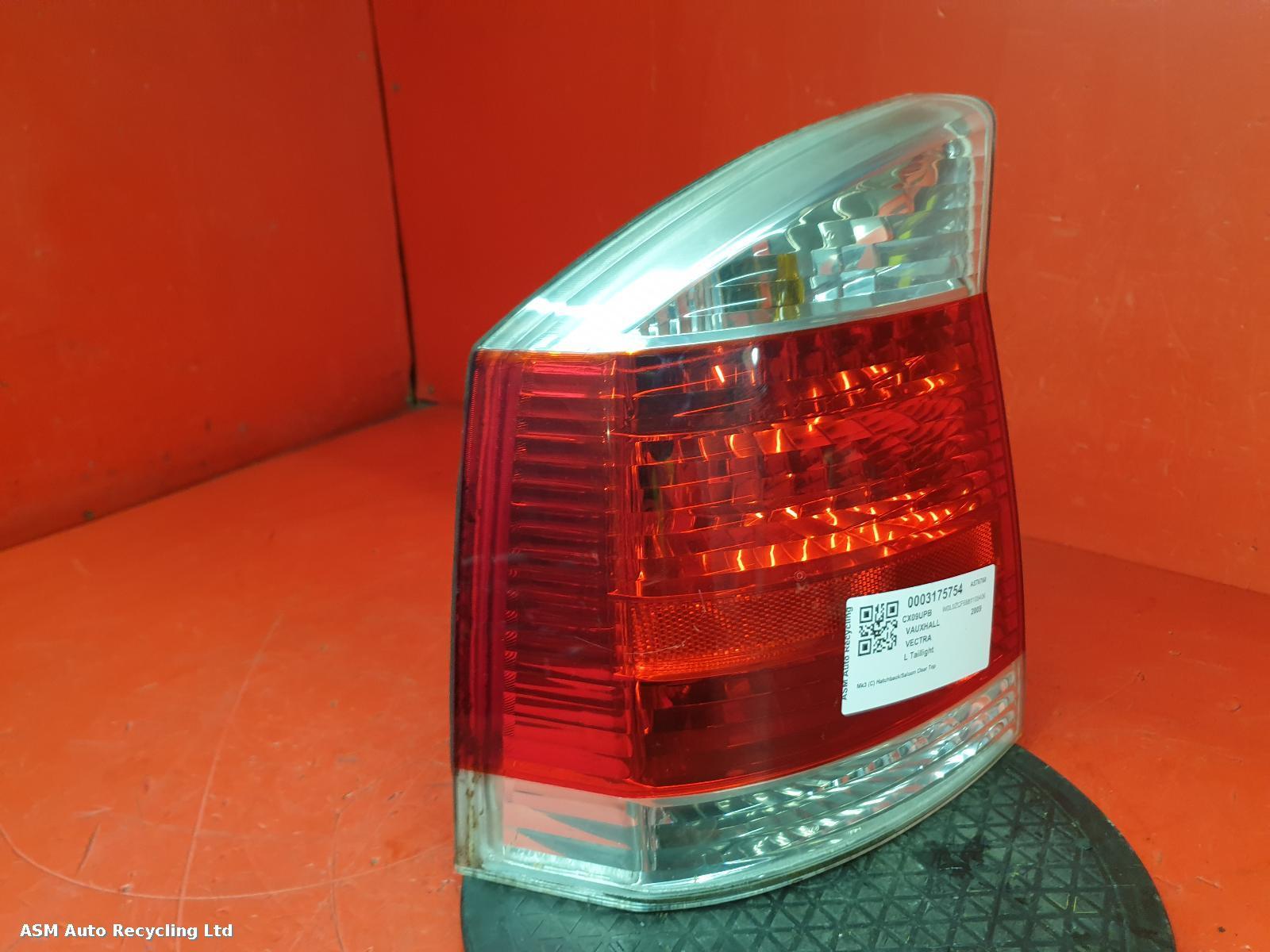 View Auto part L Taillight Vauxhall Vectra 2009