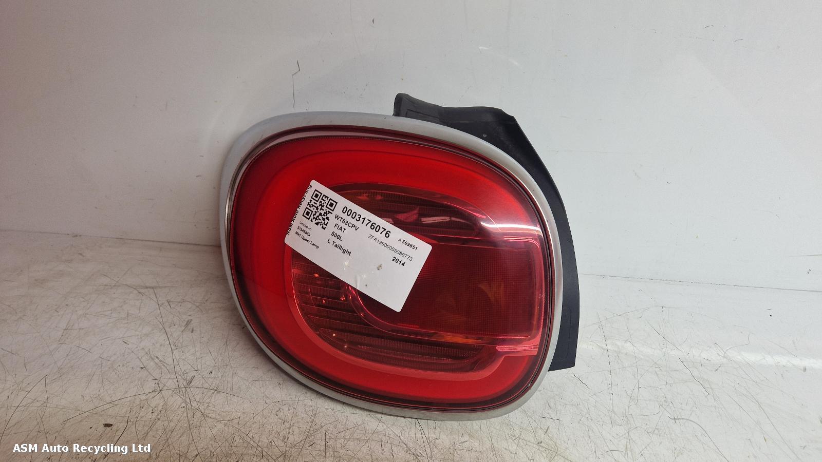 View Auto part L Taillight Fiat 500l 2014