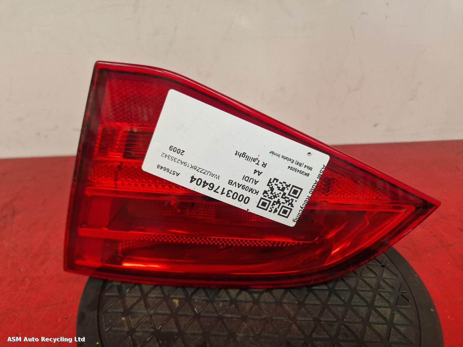 View Auto part R Taillight Audi A4 2009