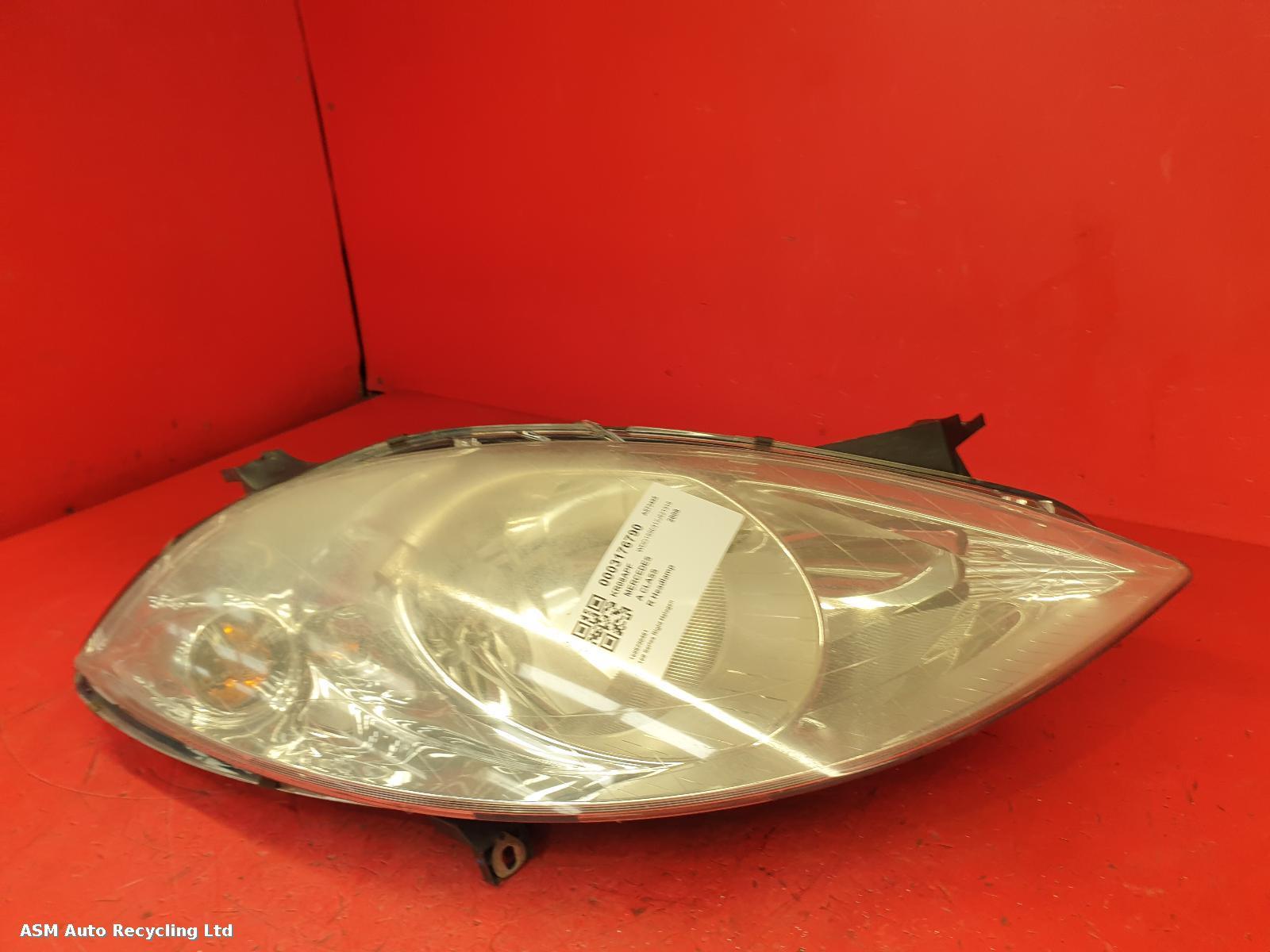 View Auto part R Headlamp Mercedes A Class 2008