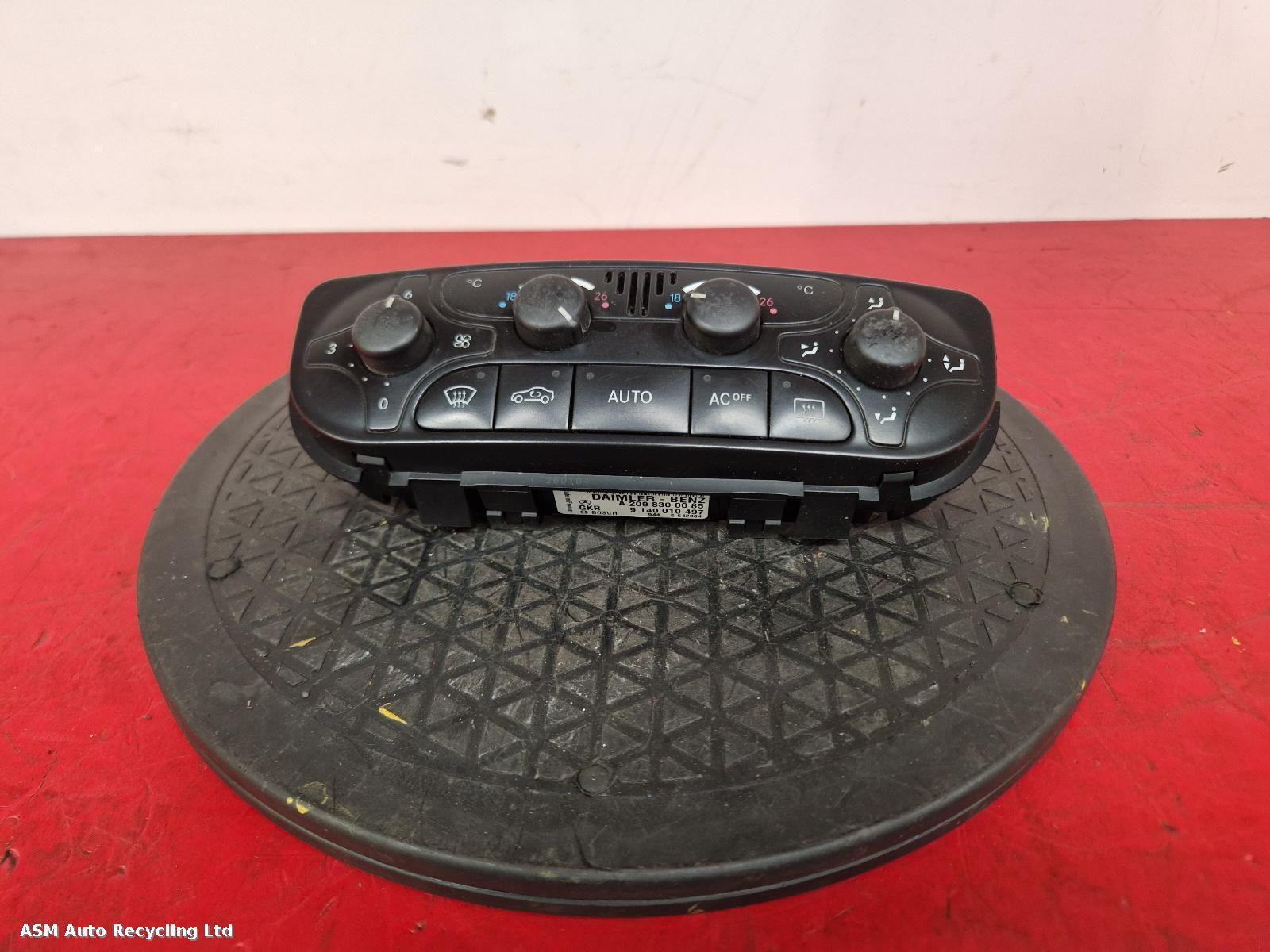 View Auto part Heater/AC Controller Mercedes C Class 2004