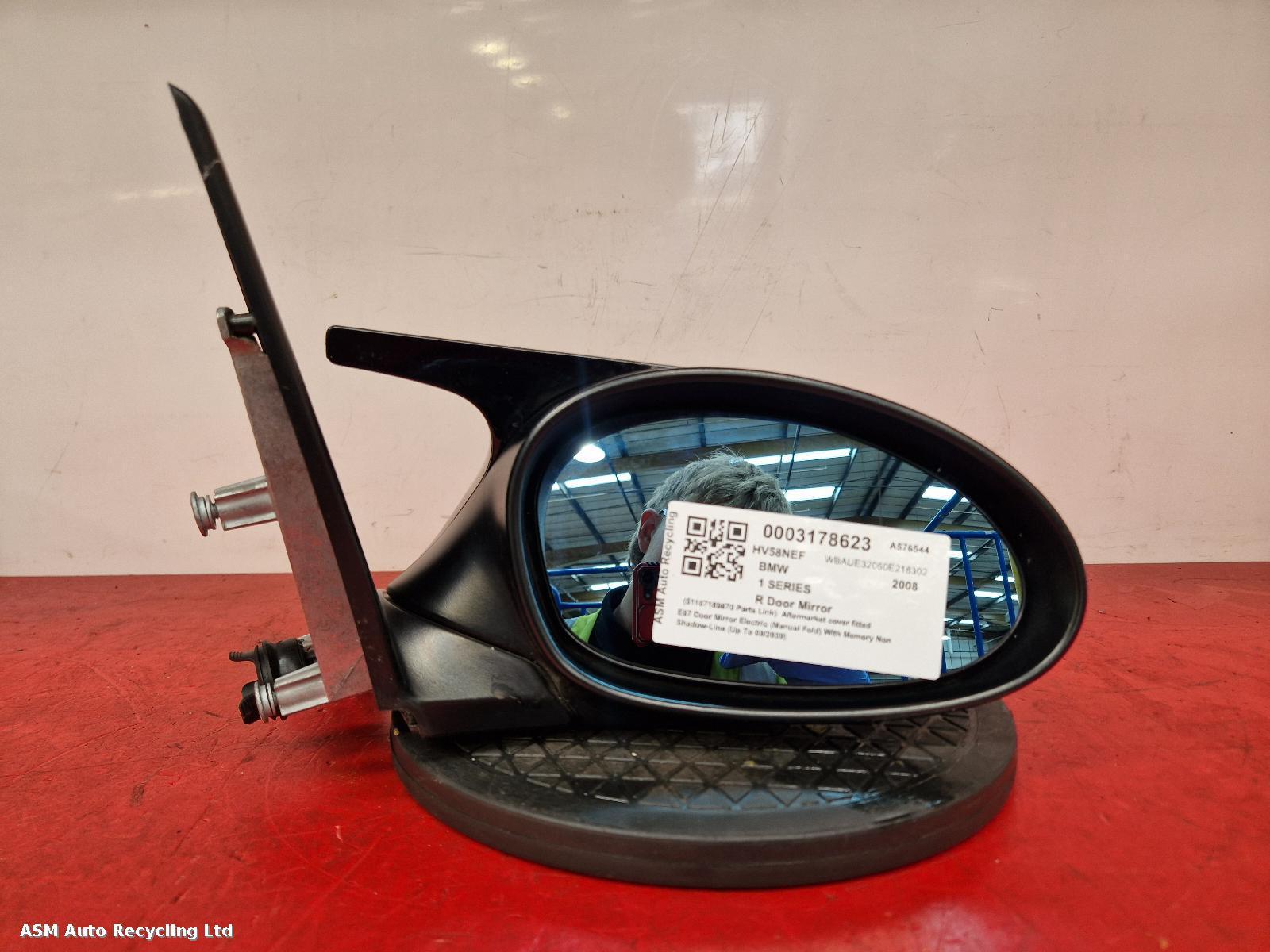 View Auto part R Door Mirror Bmw 1 Series 2008