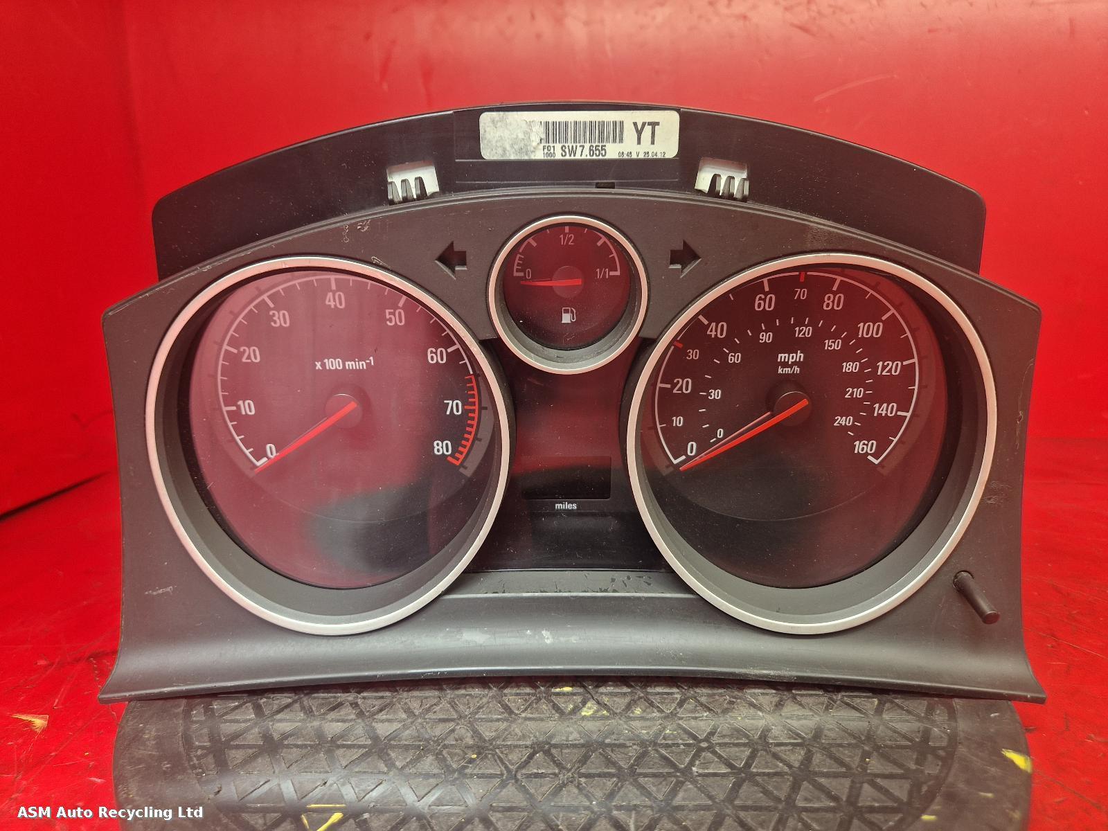 View Auto part Speedometer Vauxhall Zafira 2012