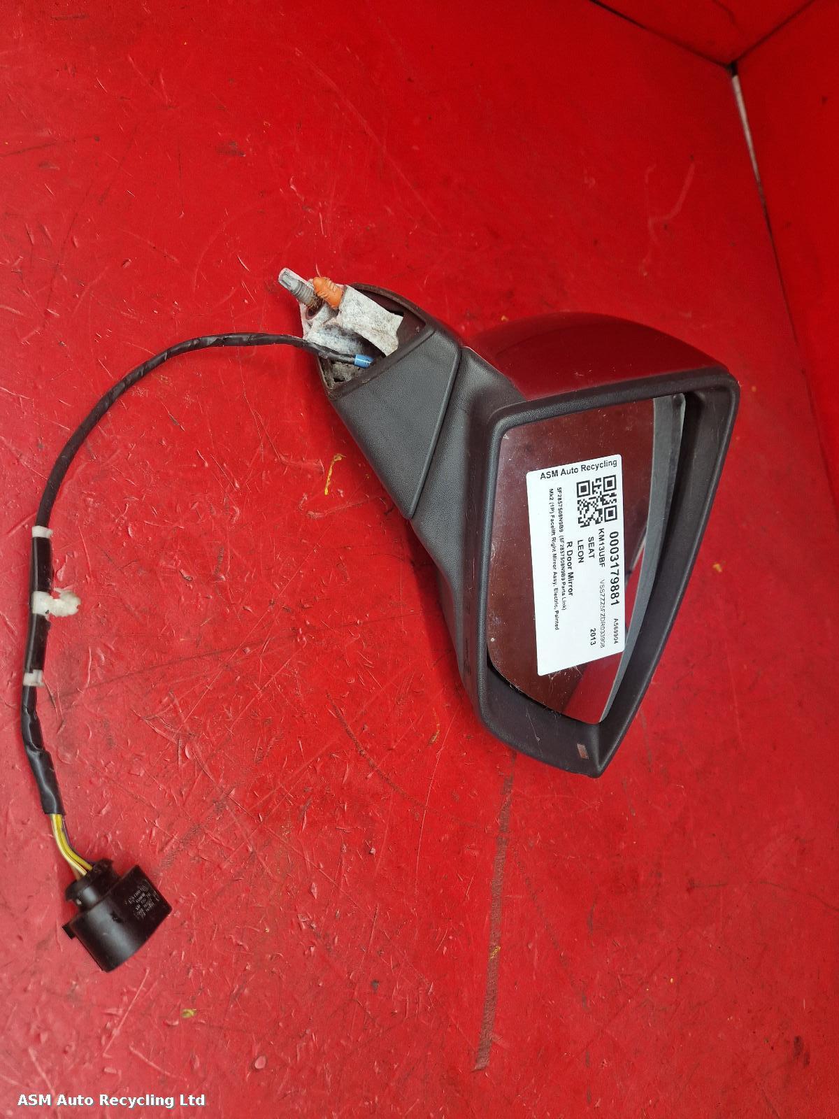 View Auto part R Door Mirror Seat Leon 2013