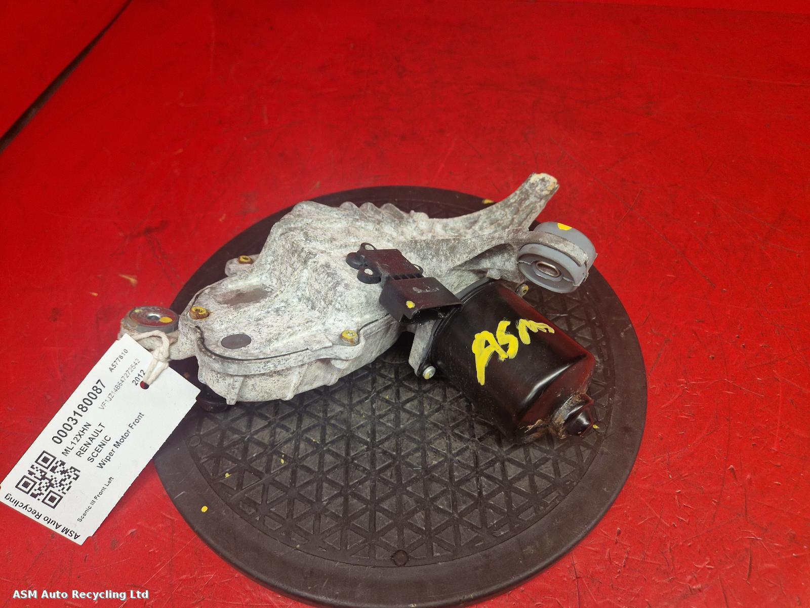 View Auto part Wiper Motor Front Renault Scenic 2012