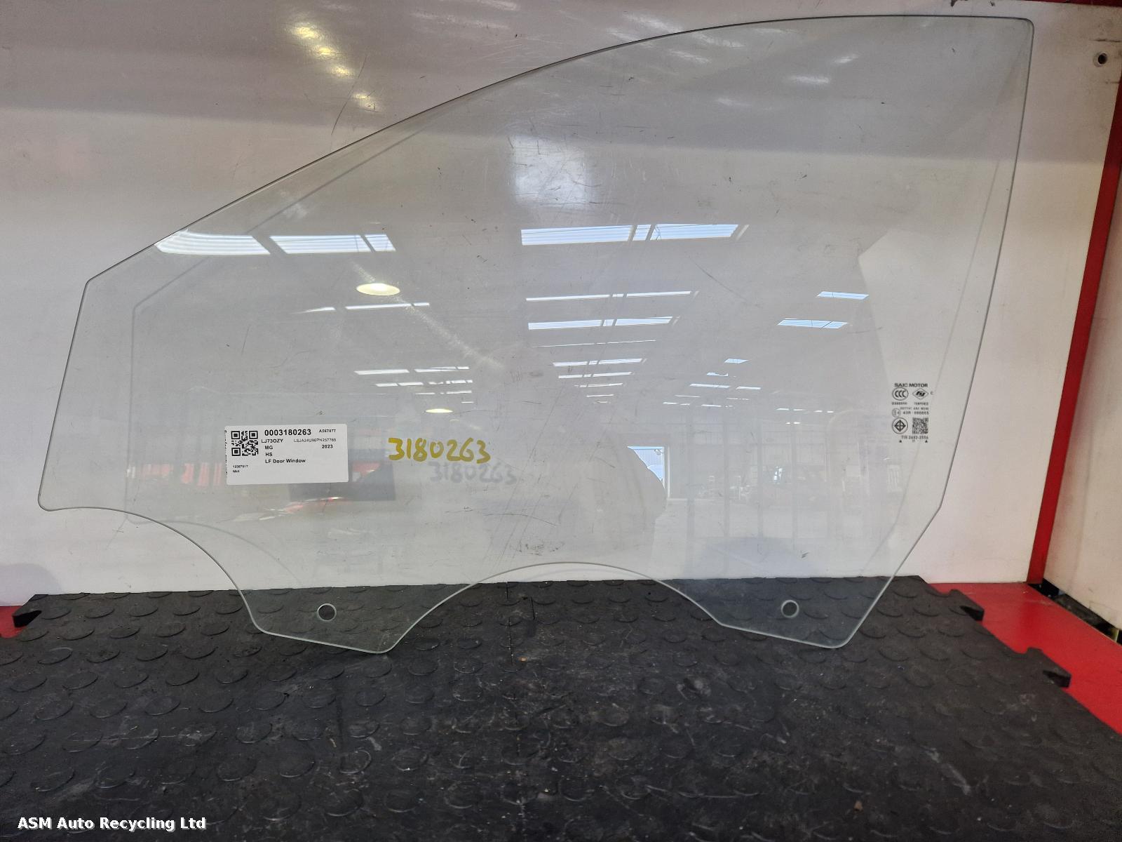 View Auto part LF Door Window Mg Hs 2023