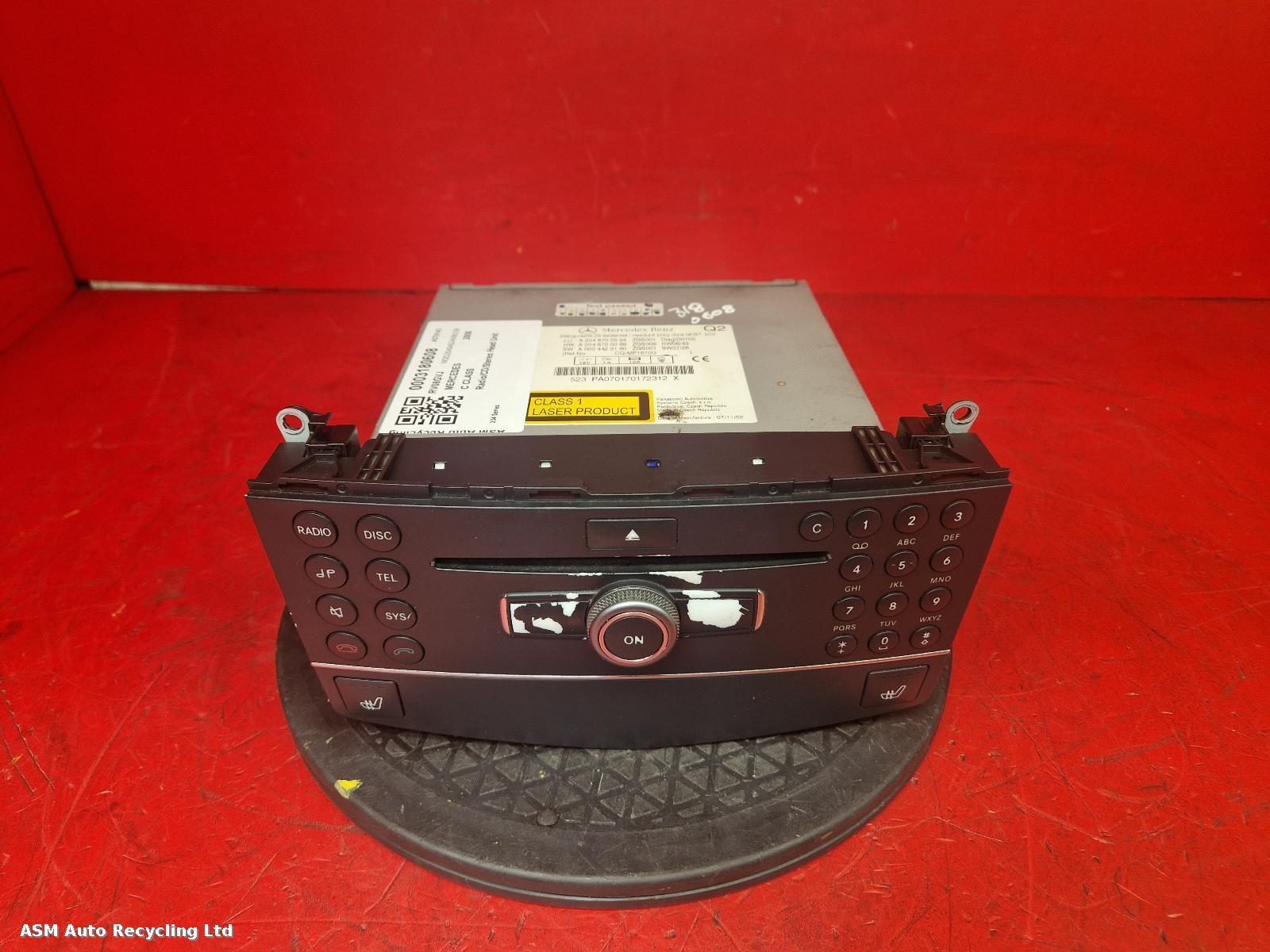 View Auto part A/V Equipment Mercedes C Class 2008