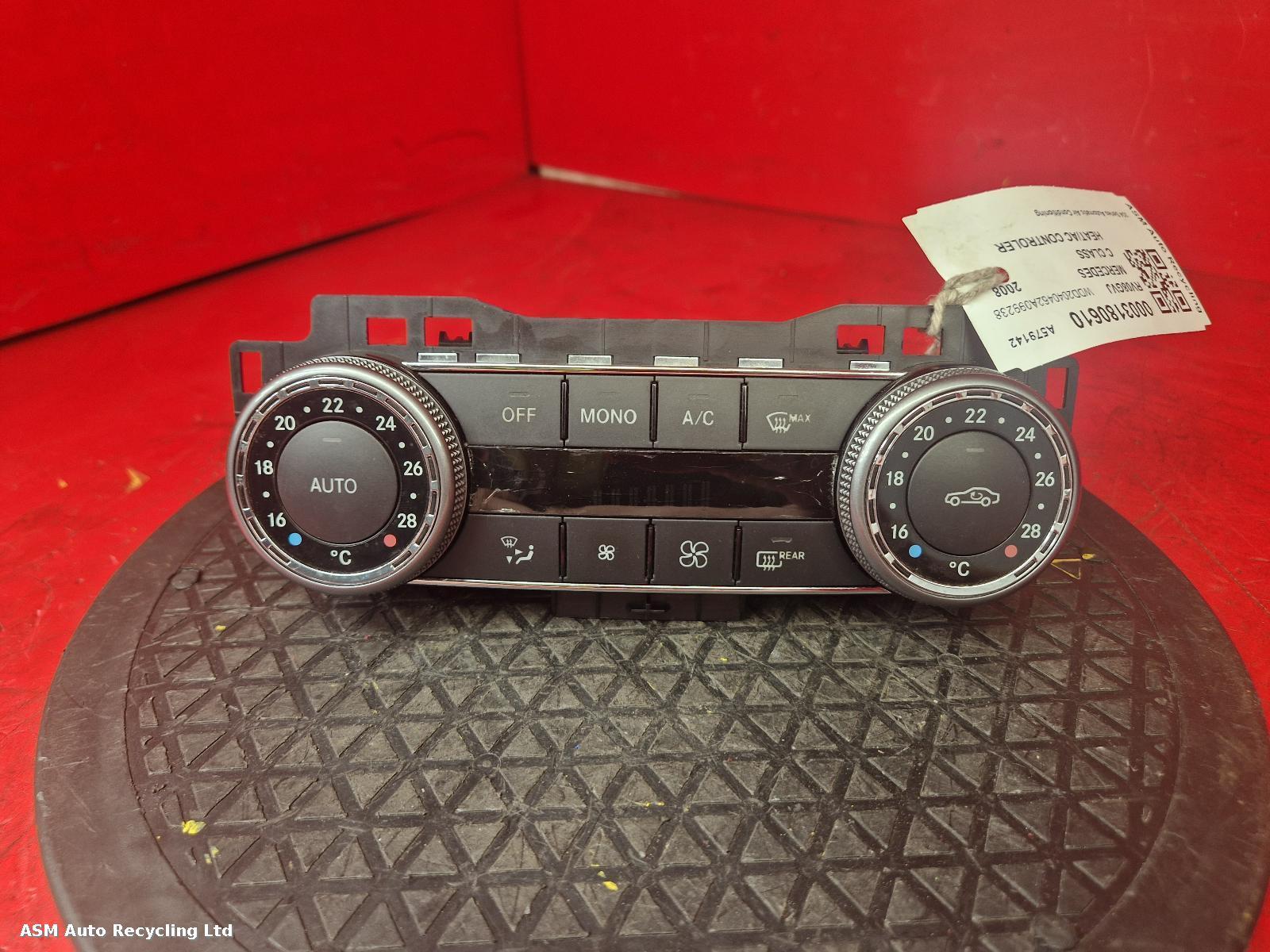 View Auto part Heater/AC Controller Mercedes C Class 2008