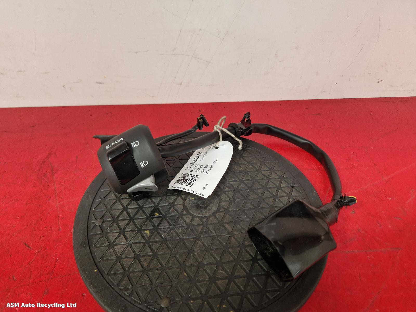 View Auto part LH Switch Gear Honda Cbr 500 2023