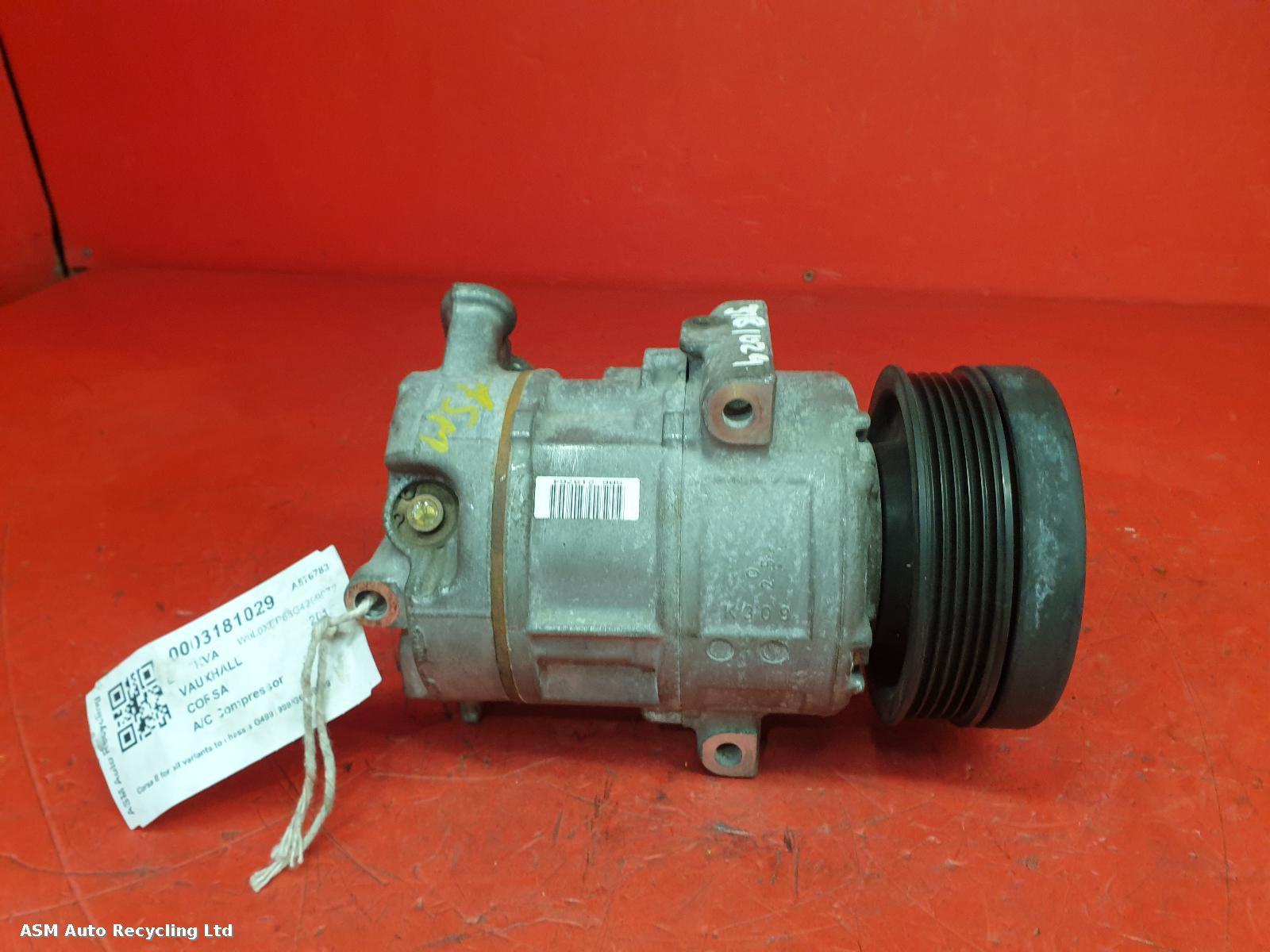 View Auto part Compressor Vauxhall Corsa 2016