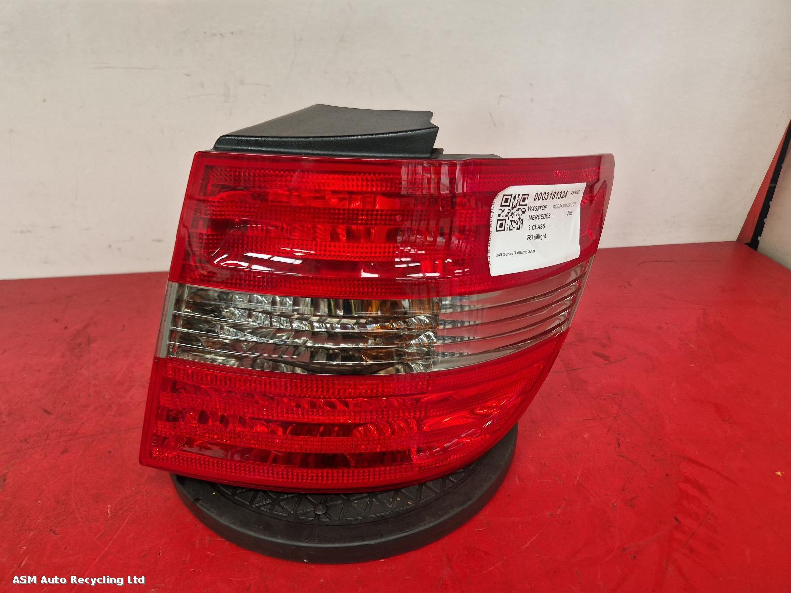 View Auto part R Taillight Mercedes B Class 2008