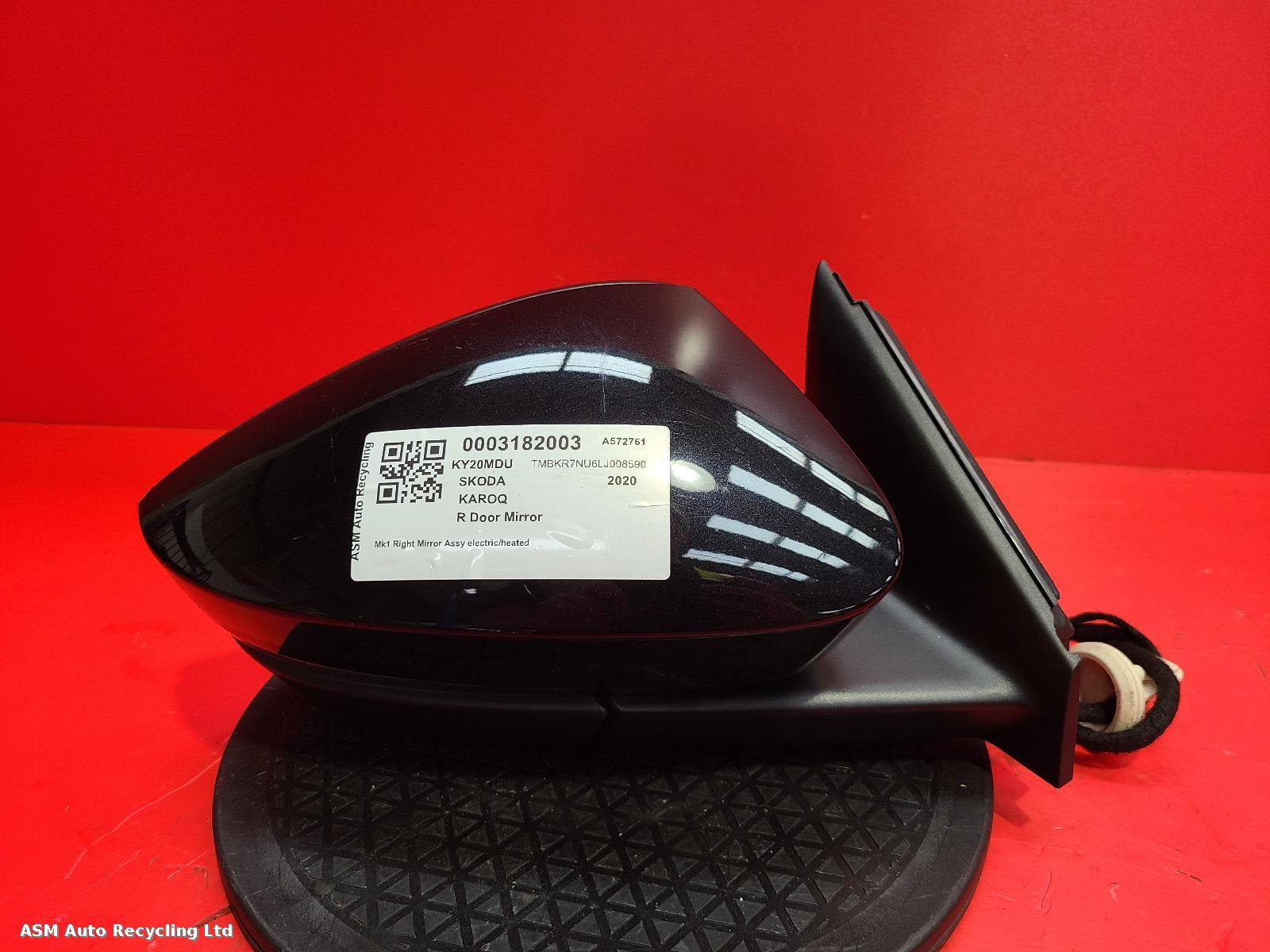 View Auto part R Door Mirror Skoda Karoq 2020