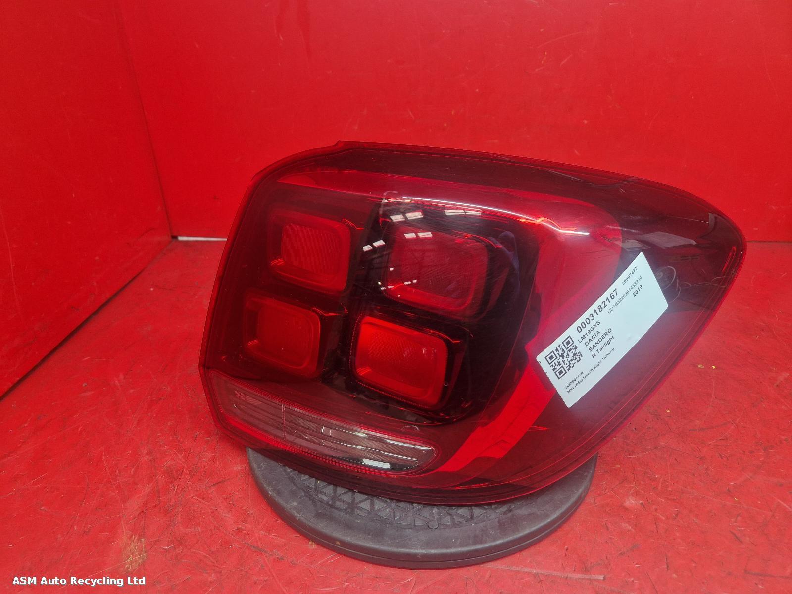 View Auto part R Taillight Dacia Sandero 2019