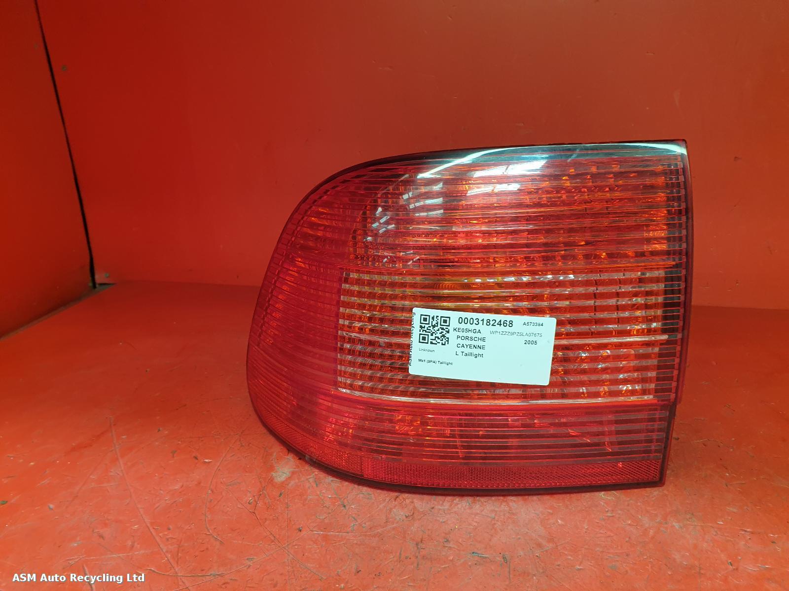 View Auto part L Taillight Porsche Cayenne 2005