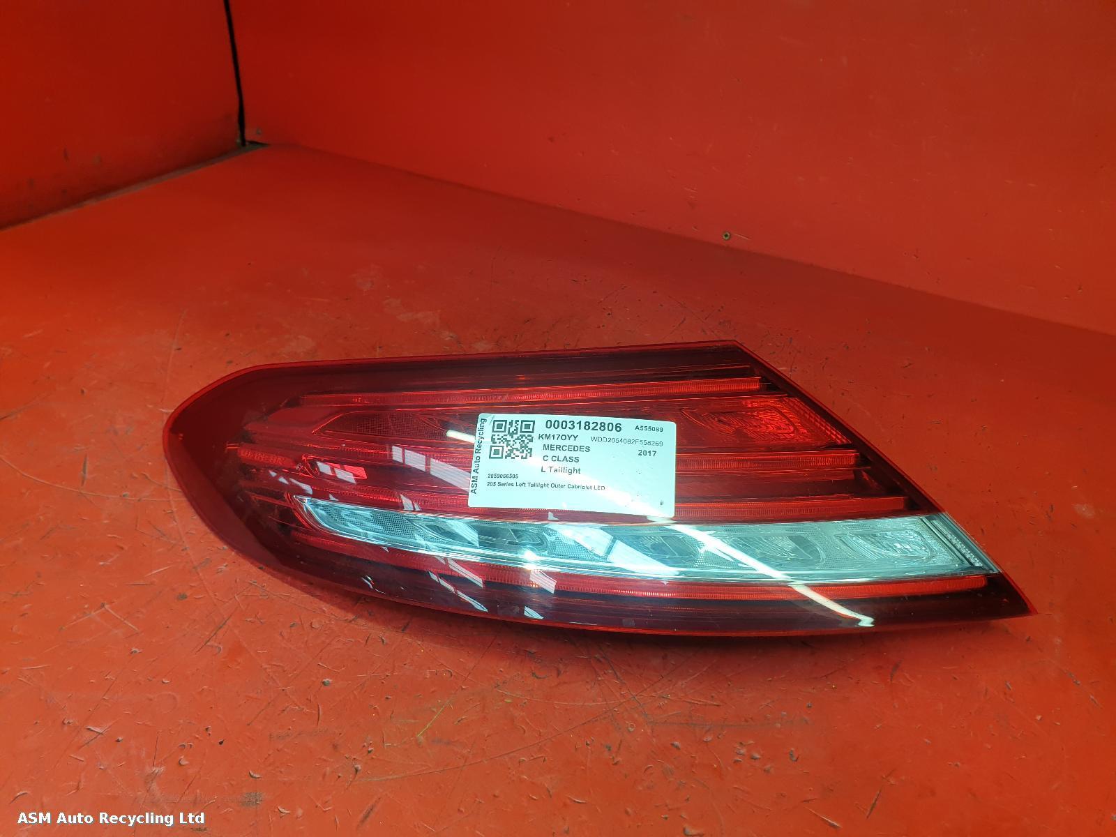 View Auto part L Taillight Mercedes C Class 2017