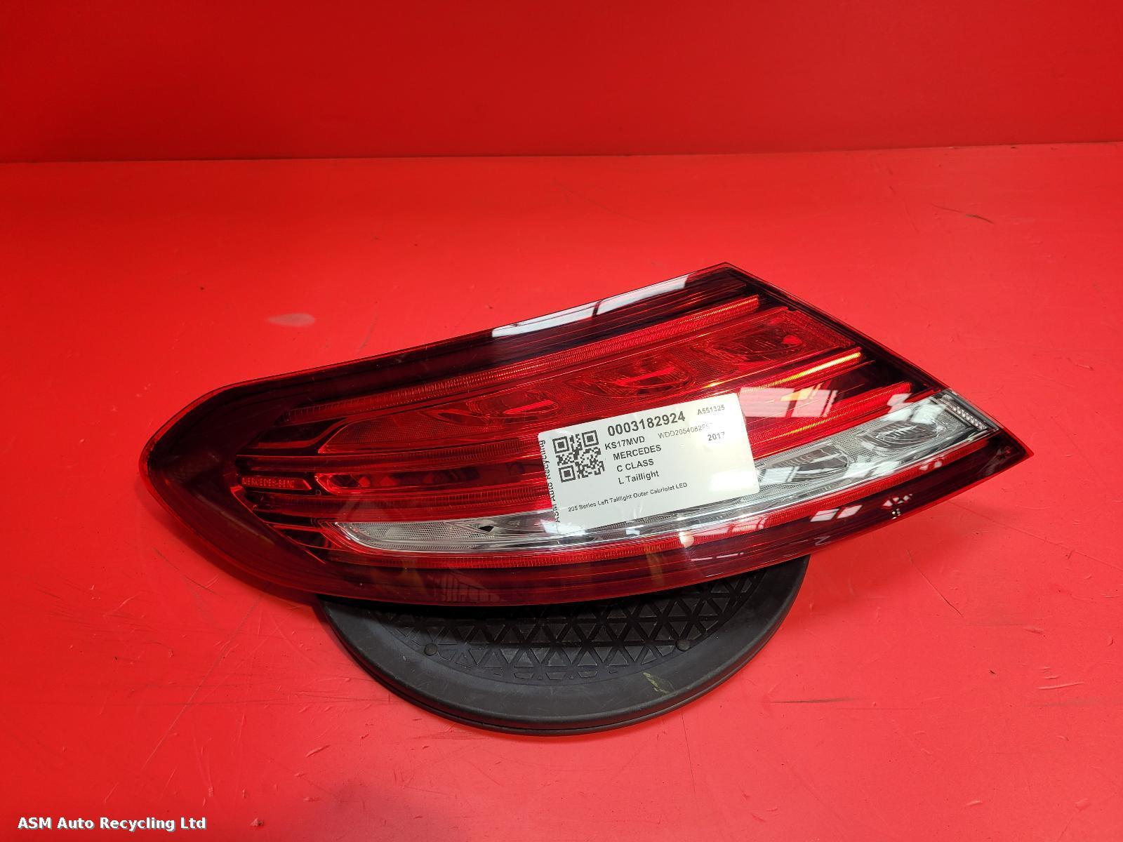 View Auto part L Taillight Mercedes C Class 2017