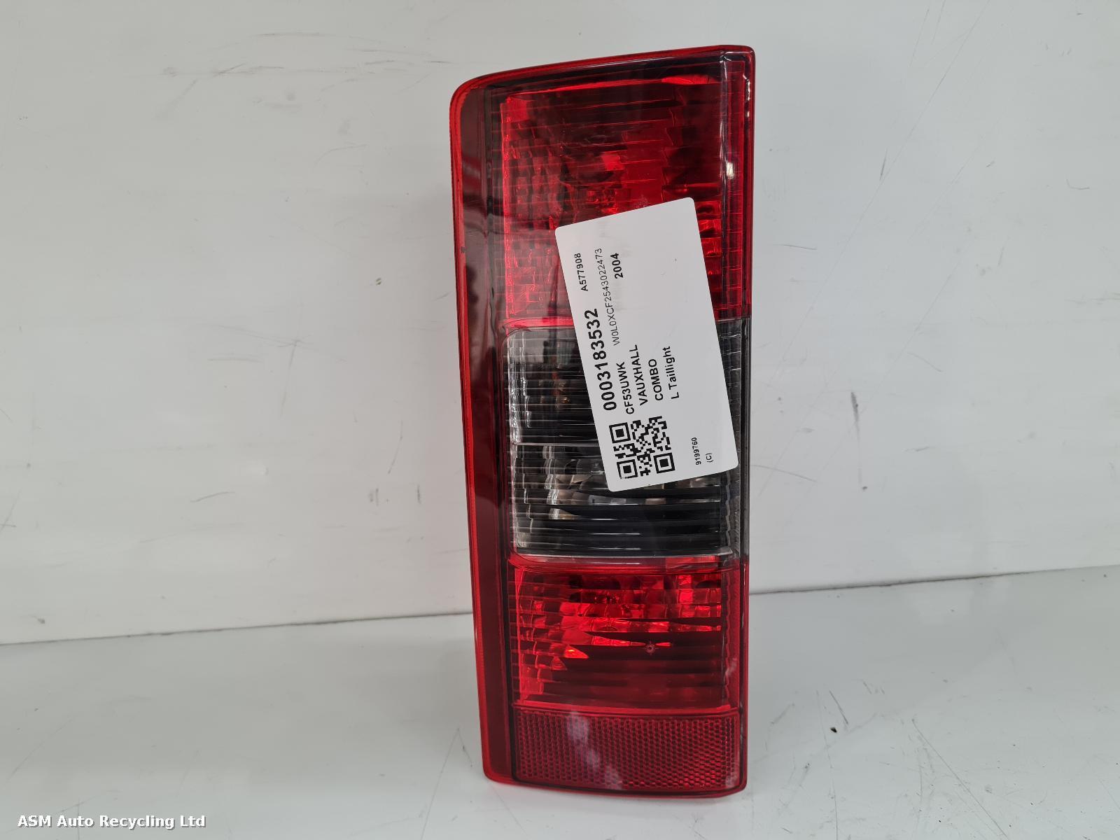 View Auto part L Taillight Vauxhall Combo 2004
