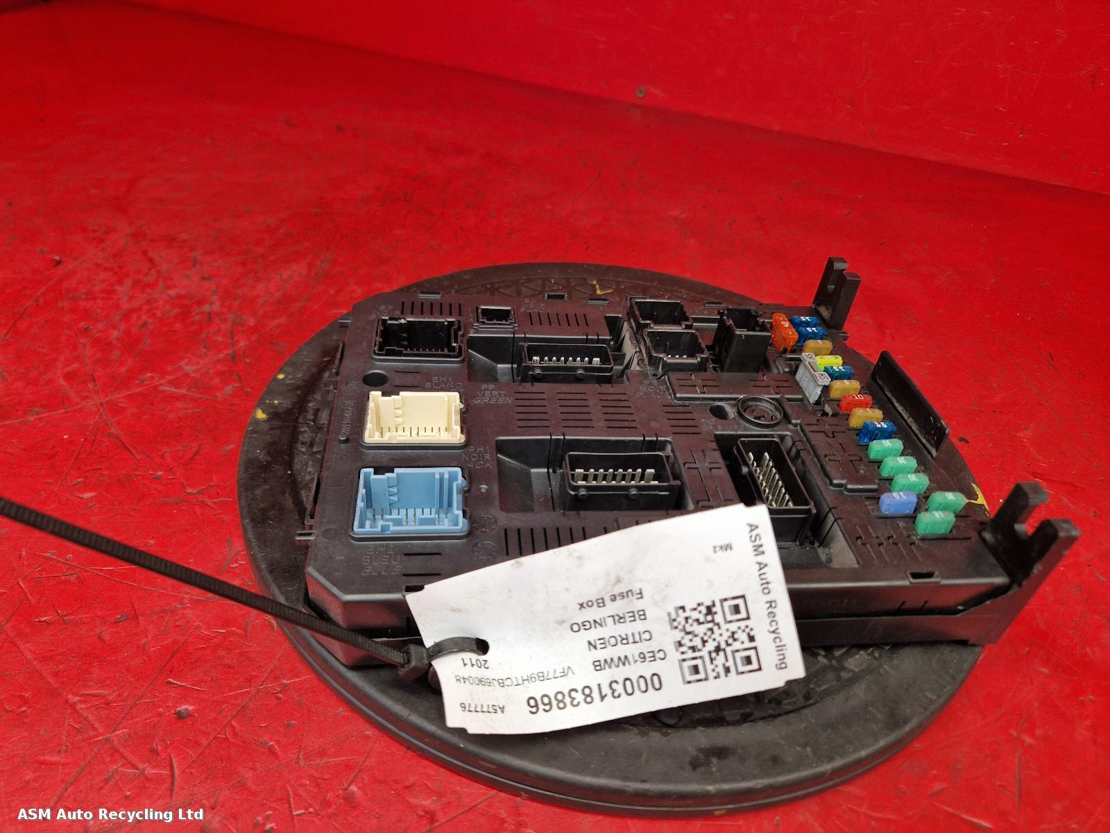 View Auto part ECU Citroen Berlingo 2011