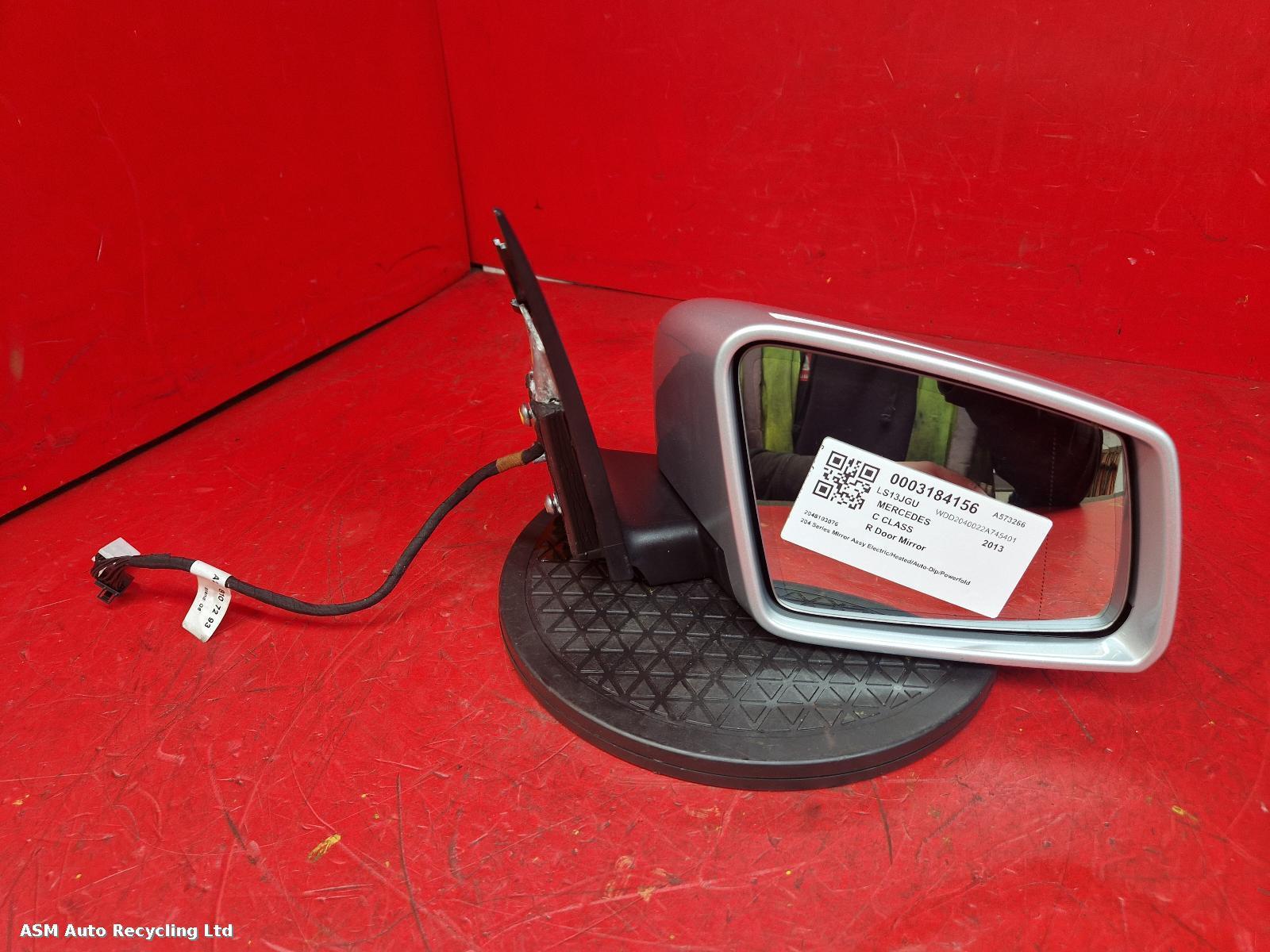 View Auto part R Door Mirror Mercedes C Class 2013