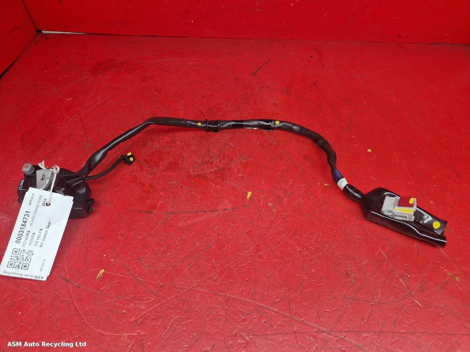 View Auto part RH Switch Gear Honda Cb 650 Fa 2016