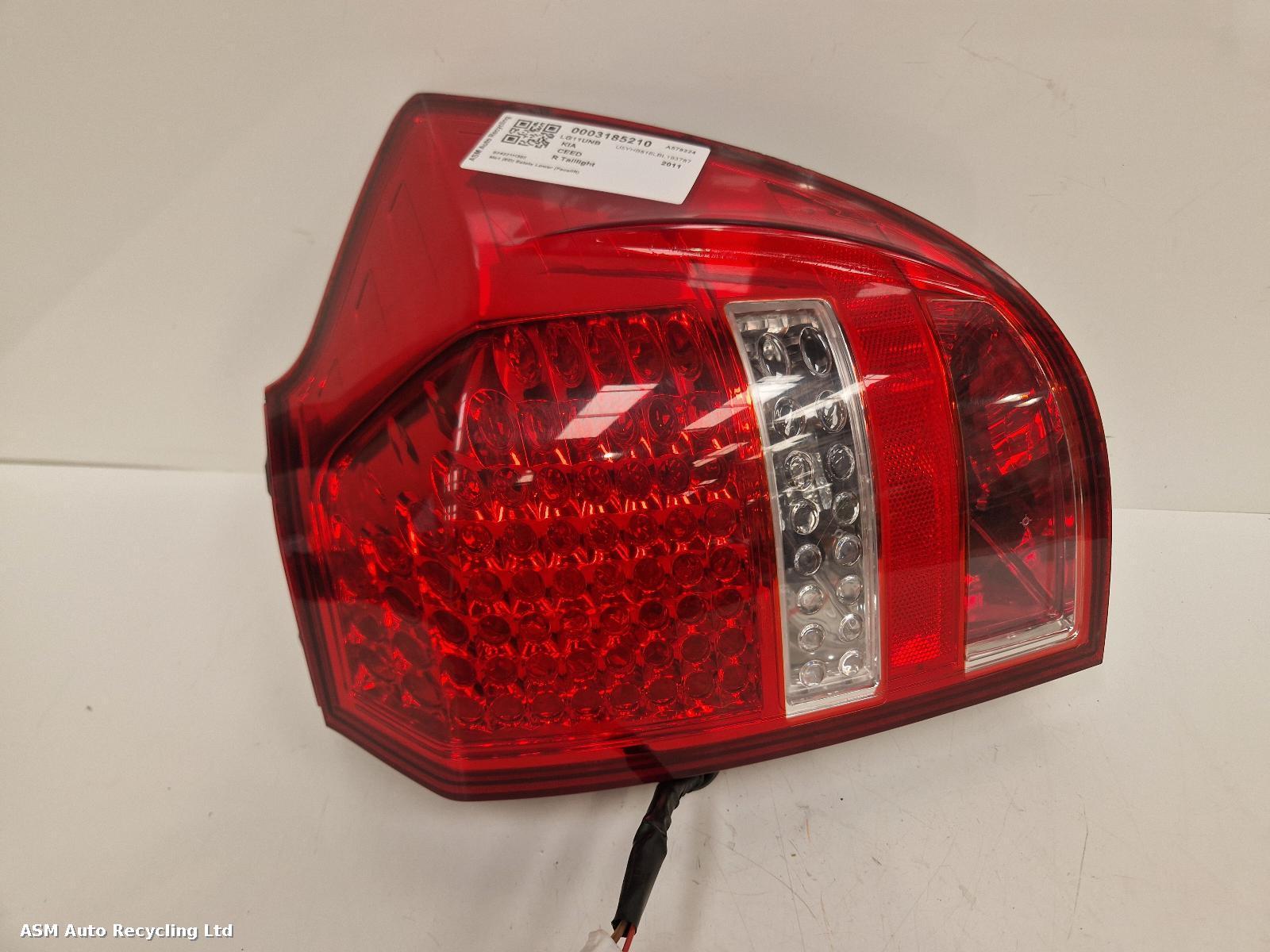 View Auto part R Taillight Kia Ceed 2011