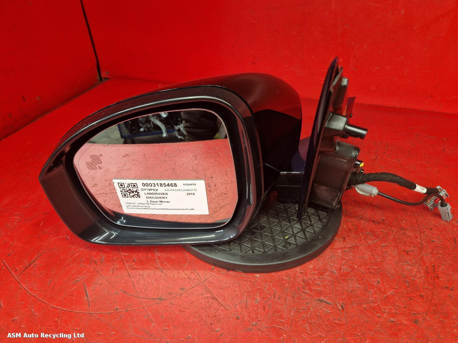 View Auto part L Door Mirror Land Rover Discovery 2018