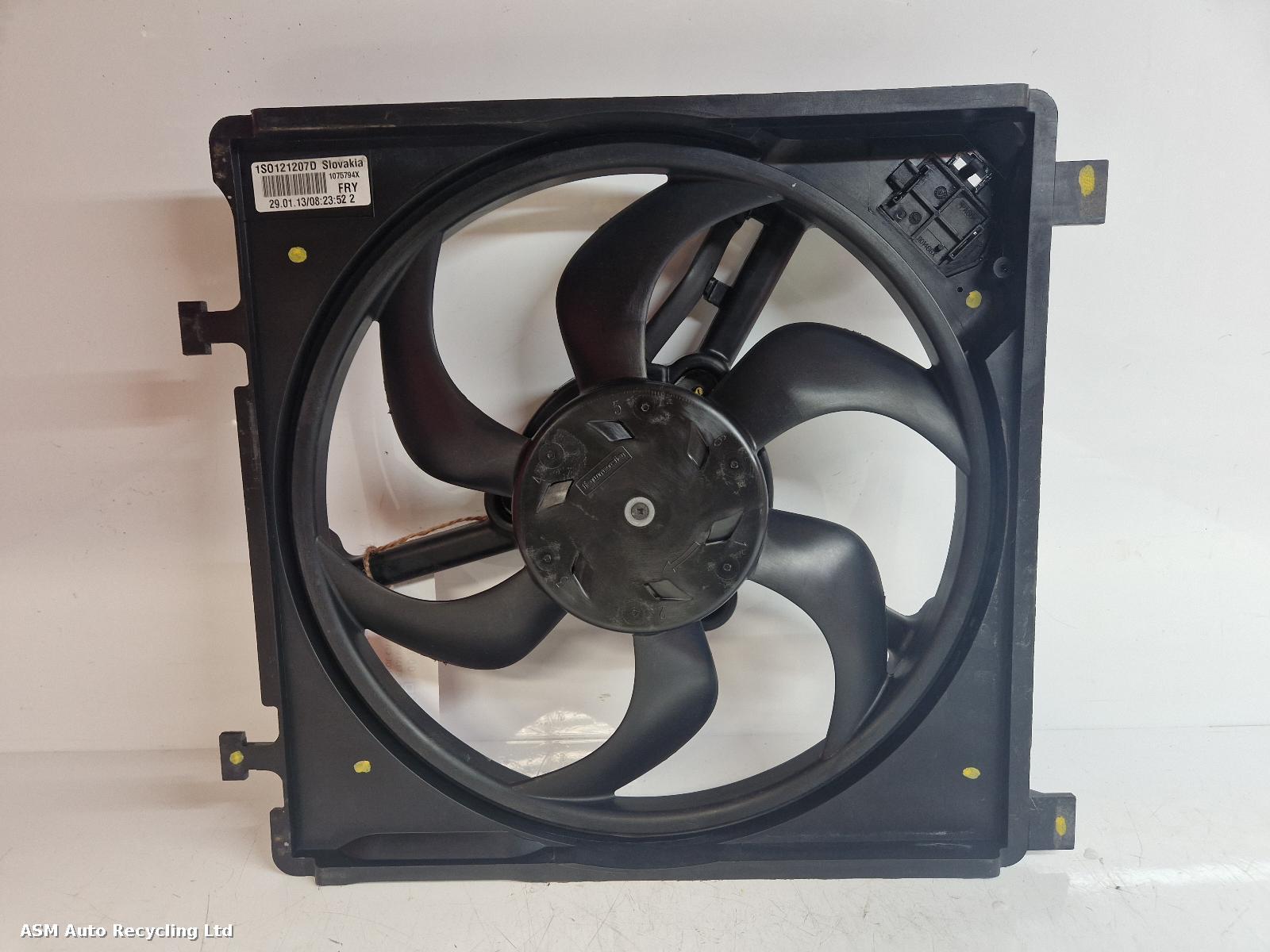 View Auto part Engine Cooling Motor Volkswagen Up 2013