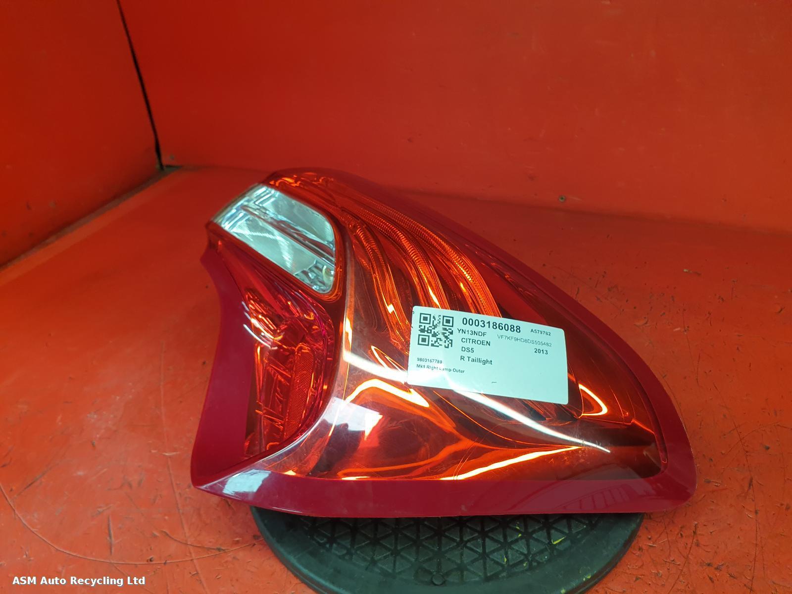 View Auto part R Taillight Citroen Ds5 2013
