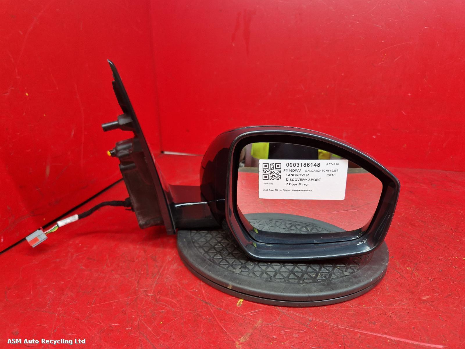 View Auto part R Door Mirror Land Rover Discovery Sport 2016