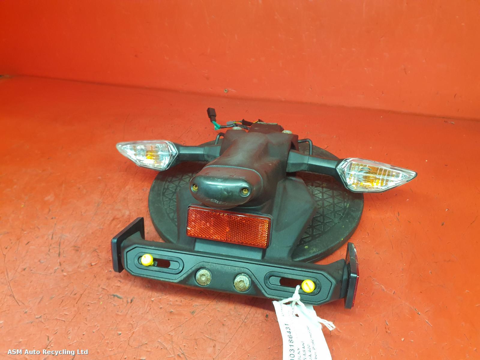 View Auto part Number Plate Holder Kawasaki Ninja 400 2019