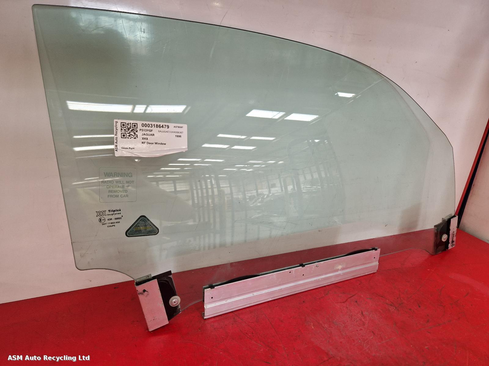 View Auto part RF Door Window Jaguar Xk8 1996